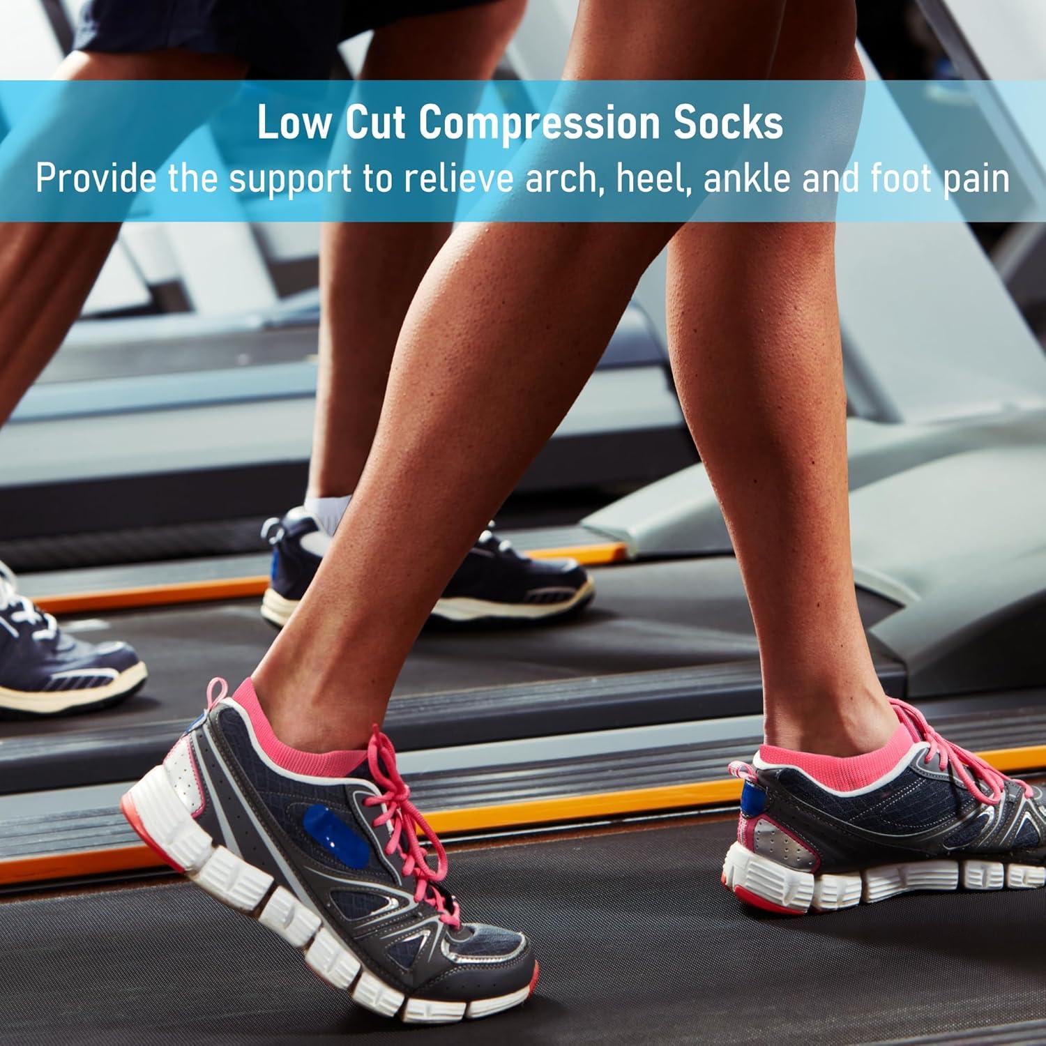 Calcetines Deportivos CWVLC Unisex Compresión 3 Pares Negro