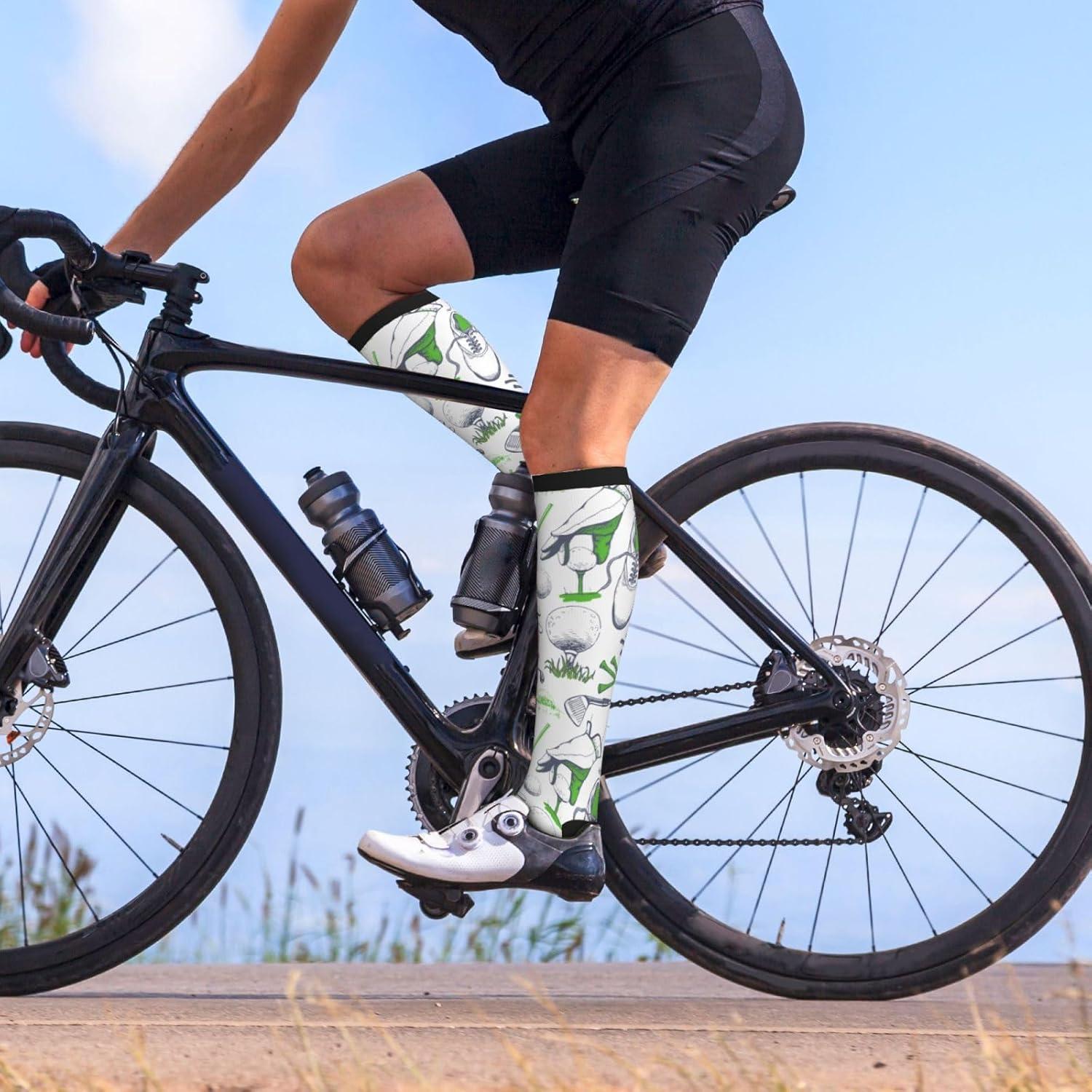 Calcetines de Compresión Unisex Aipoase Hasta la Rodilla 50cm