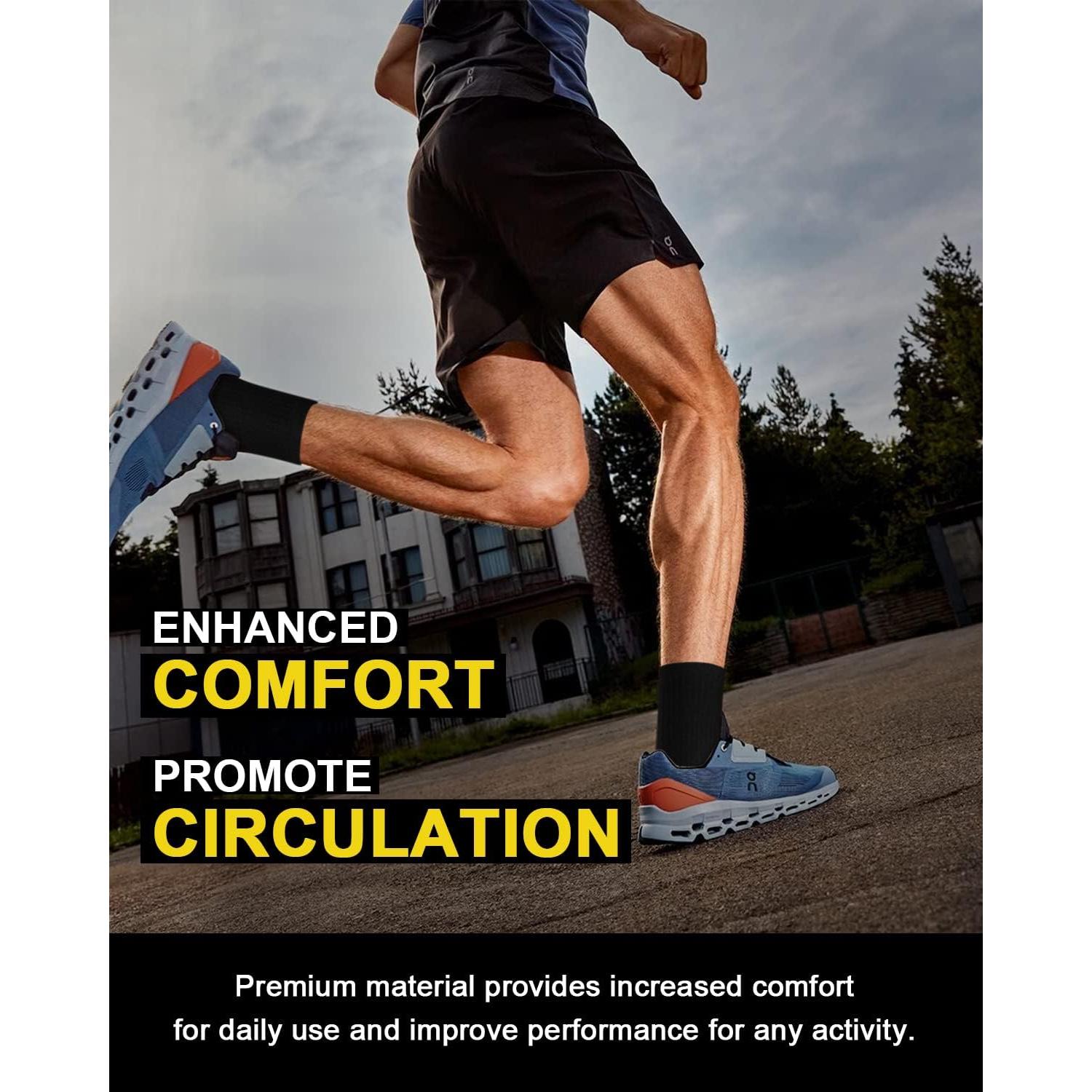 Calcetines de Compresión Aoliks para Tobillo - 5 Pares