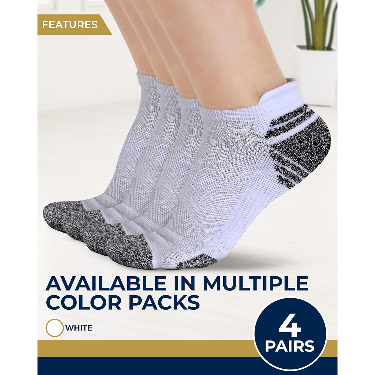 Calcetines de Compresión Pembrook para Tobillo - 4 Pares