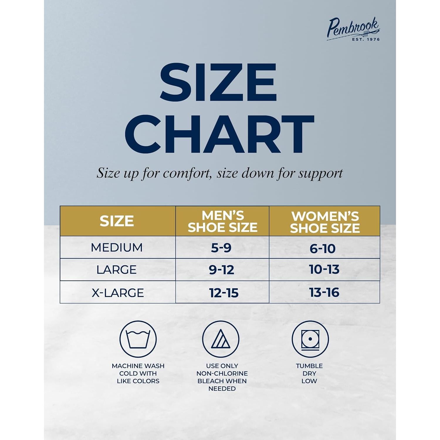 Calcetines de Compresión Pembrook para Tobillo - 4 Pares