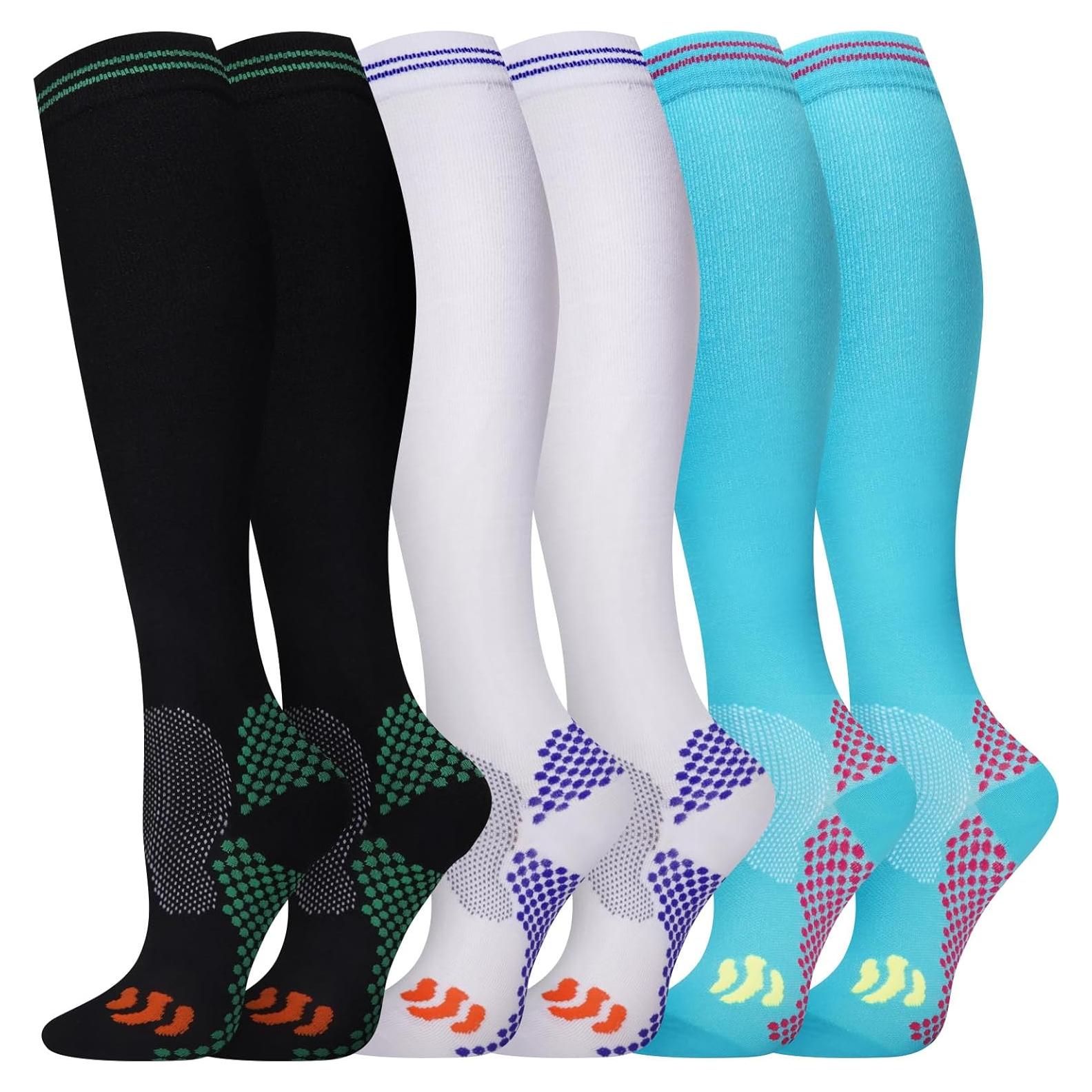 Calcetines de compresión Odtmger 20-30 mmHg Talla S-7XL