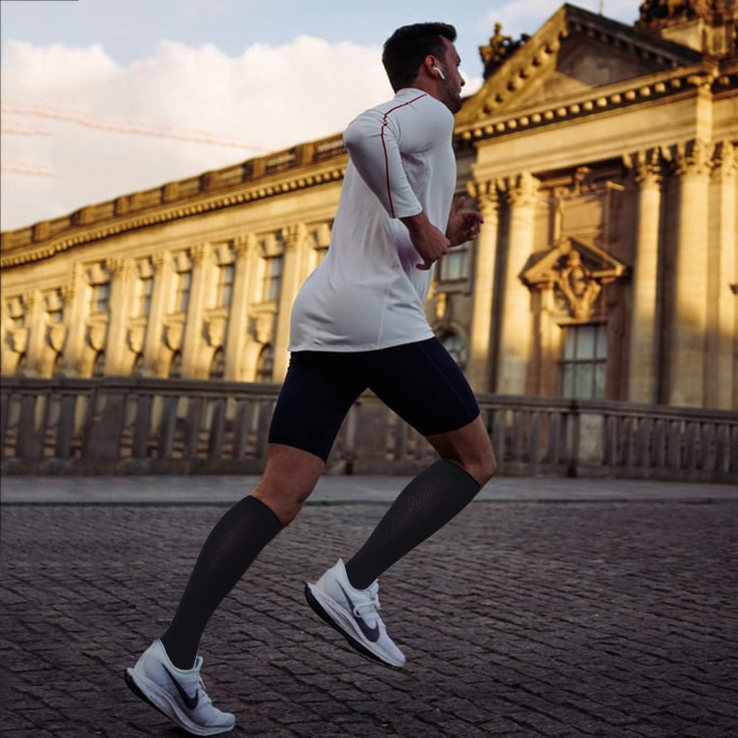 Calcetines de Compresión Doble Pareja 3 Pares para Deportes