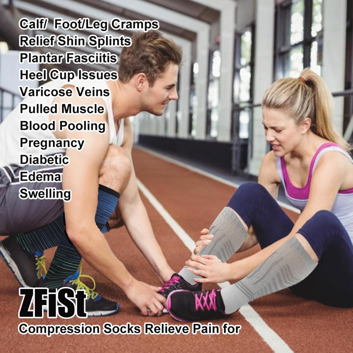 Calcetines de Compresión ZFiSt 3 Pares para Hombres y Mujeres