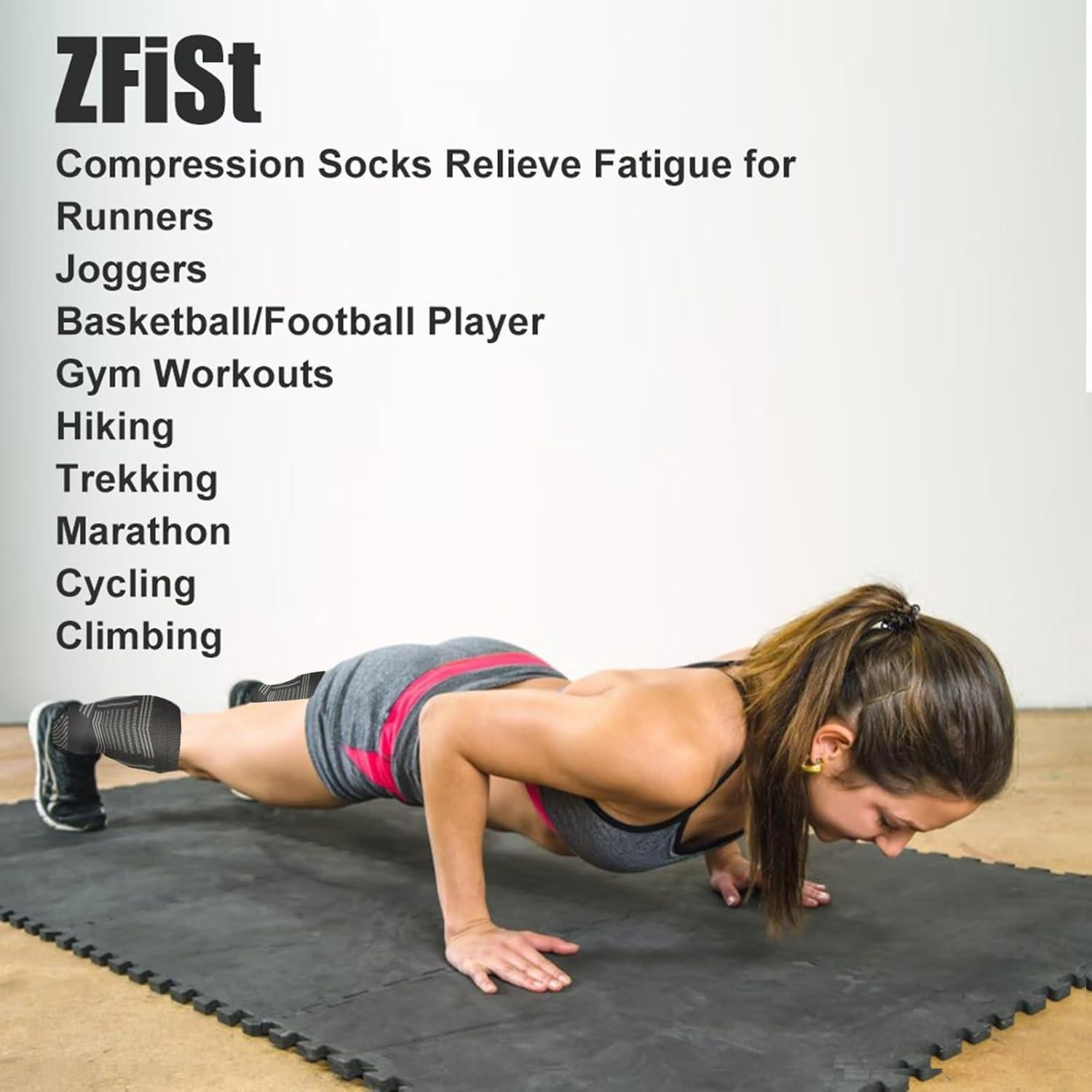 Calcetines de Compresión ZFiSt 3 Pares para Hombres y Mujeres