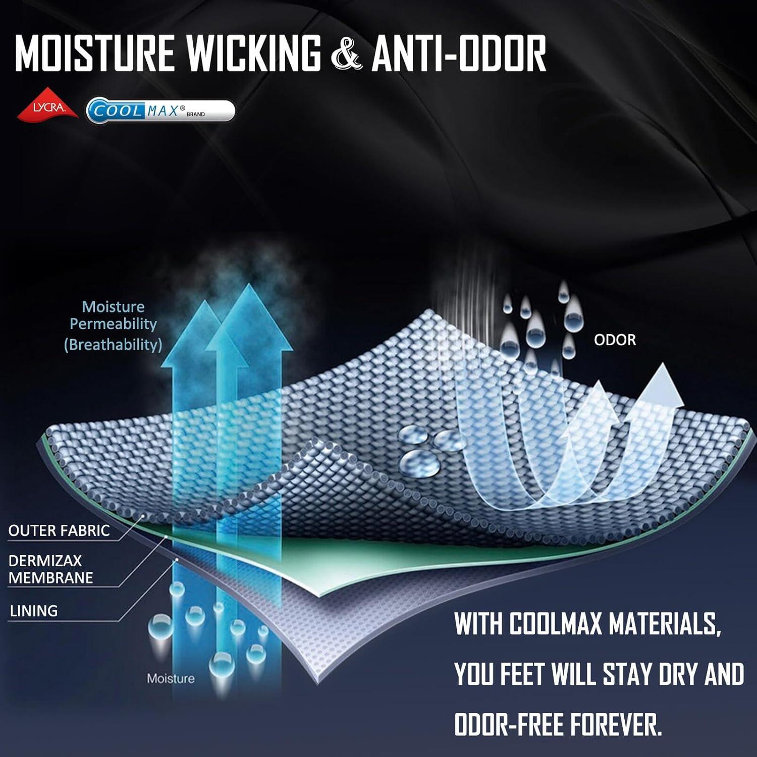 Calcetines de Compresión IRAMY para Tobillo - 3 Pares - Negro/Blanco/Gris