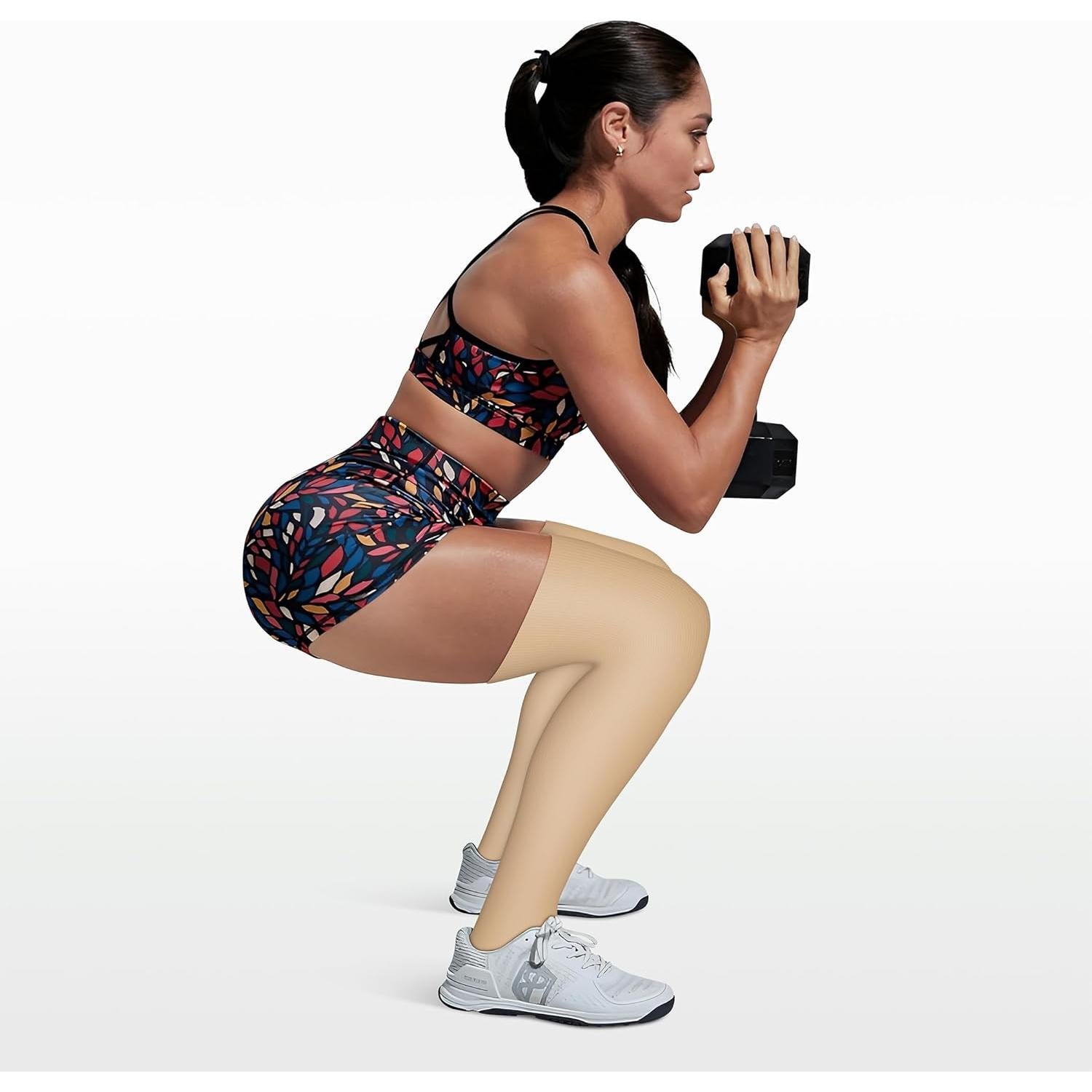 Medias de Compresión Charmking 3 Pares para Mujeres y Hombres