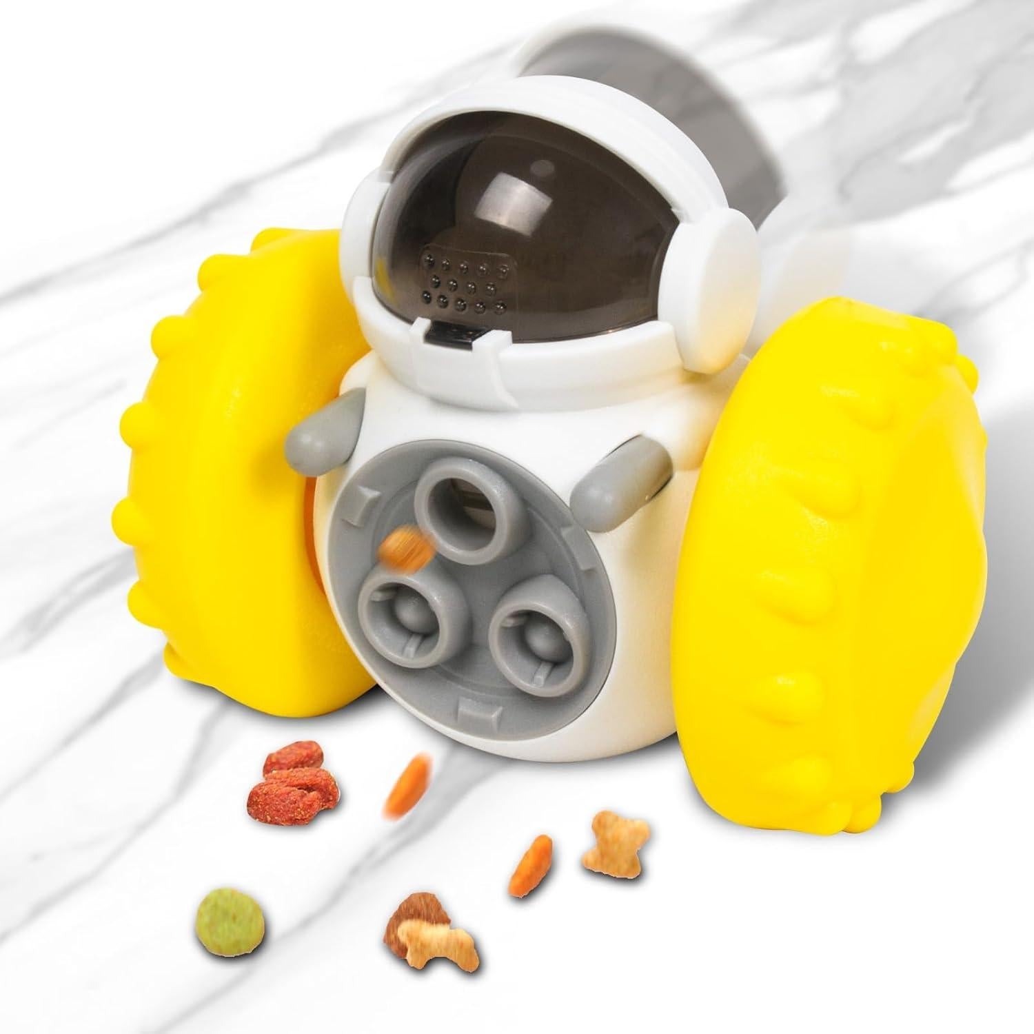 Juguete Interactivo para Perros y Gatos GRETEGO G&GO Amarillo