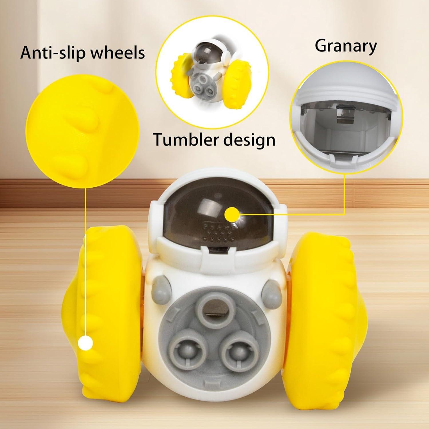 Juguete Interactivo para Perros y Gatos GRETEGO G&GO Amarillo