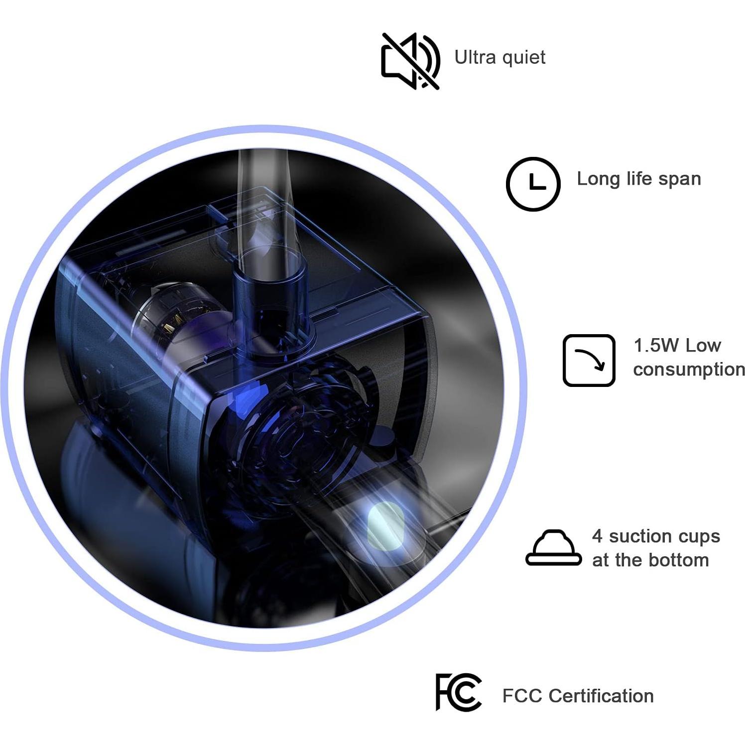 Fuente de Agua para Gatos Wonder Creature Acero Inoxidable 3L