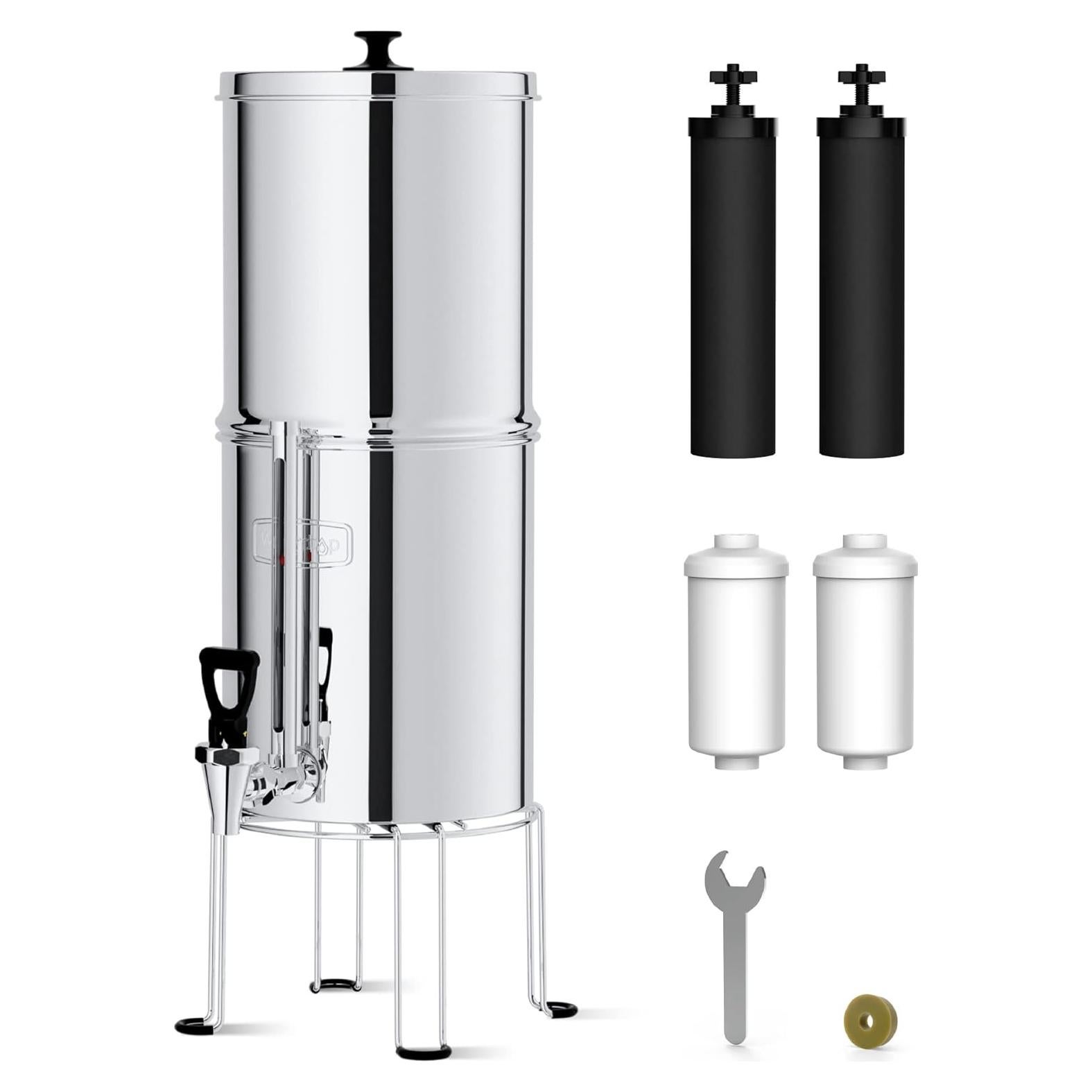 Filtro de Agua por Gravedad Waterdrop 8.5L con 4 Filtros