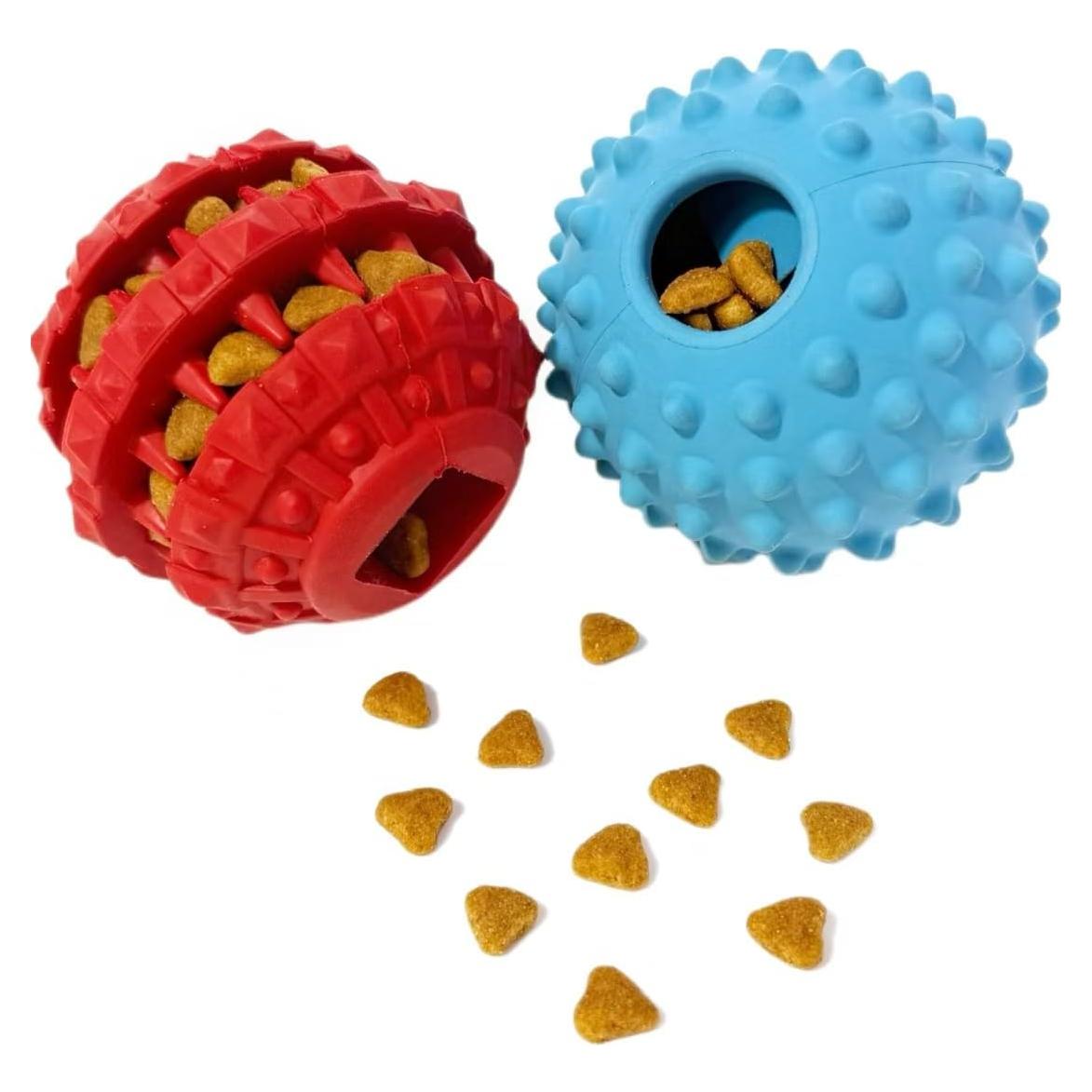 2Pack Pelotas Interactivas para Perros CIIVURR - Goma Resistente