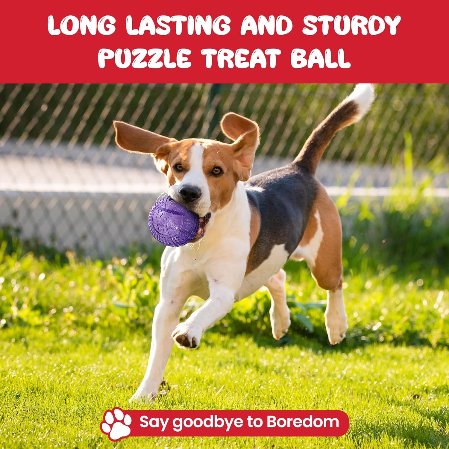 Bola de Golosinas Dura-Brite Ethical Pets 7.62cm TPR Interactiva