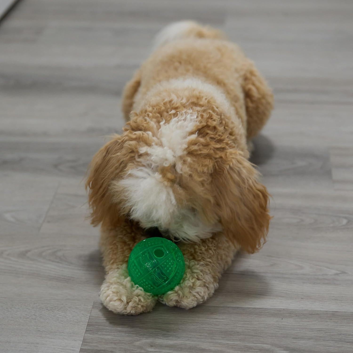 Bola de Golosinas Dura-Brite Ethical Pets 7.62cm TPR Interactiva