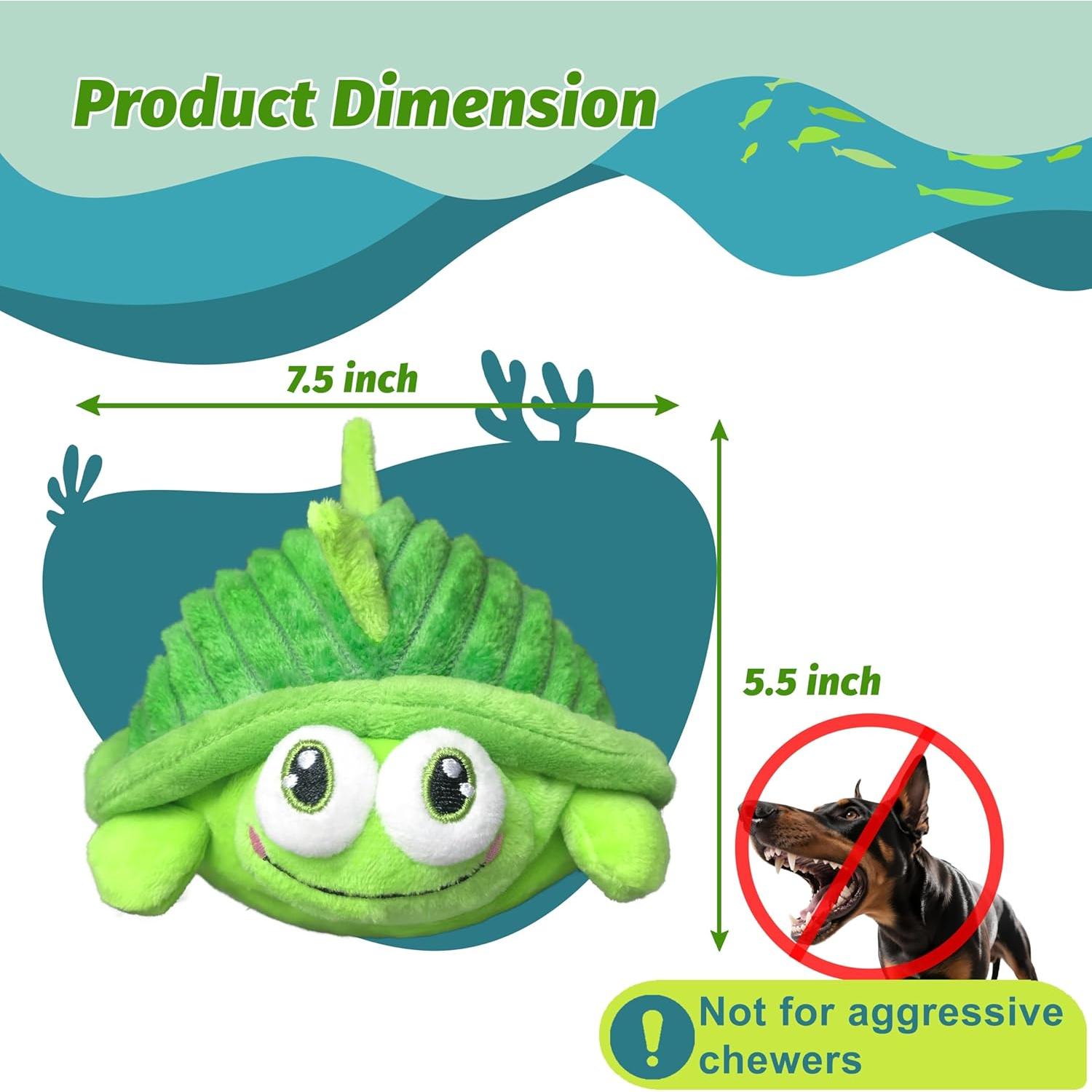 Juguete Interactivo para Perros GUKCO Tortuga 14x10.5cm