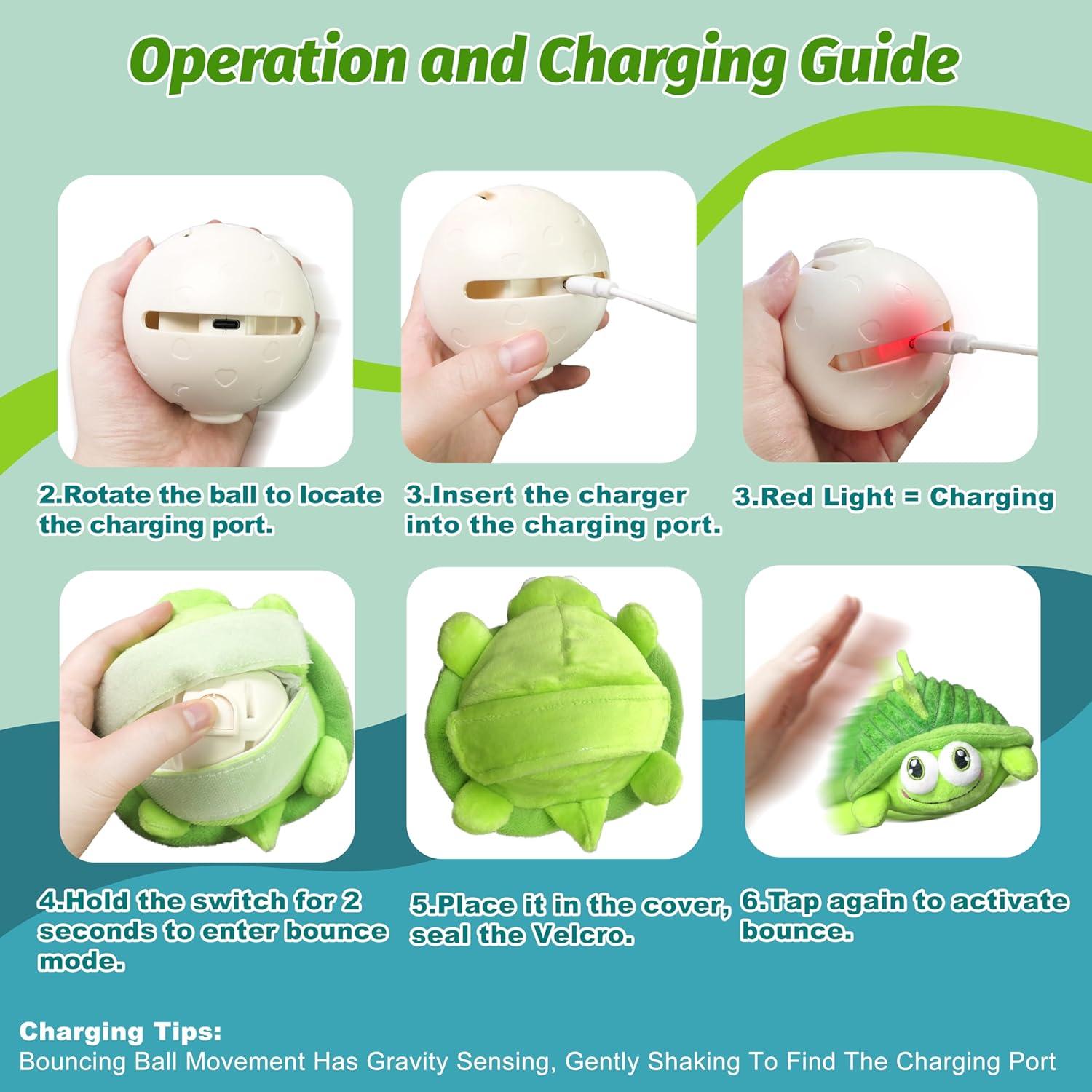 Juguete Interactivo para Perros GUKCO Tortuga 14x10.5cm