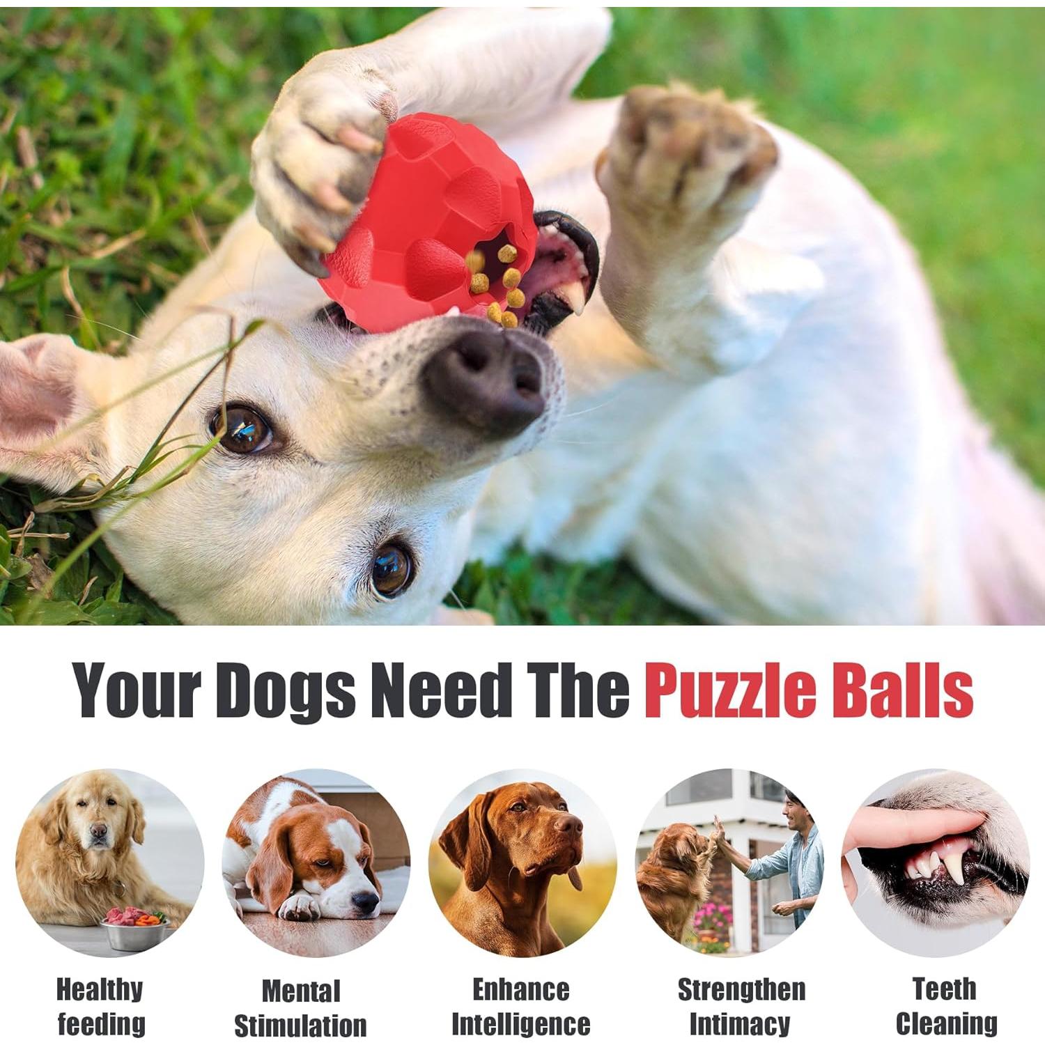 Pelota Indestructible para Perros TROUSKAIG - Dispensador de Golosinas