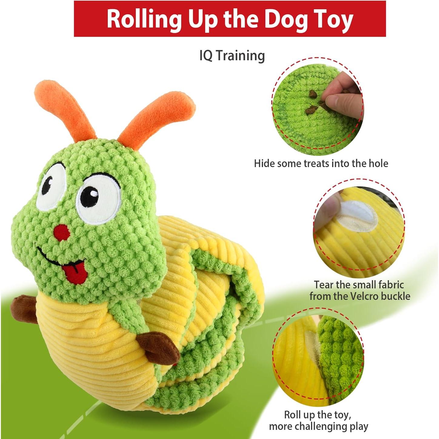 Juguete interactivo para perros GiGwi Oruga Snuffle 63.5 cm