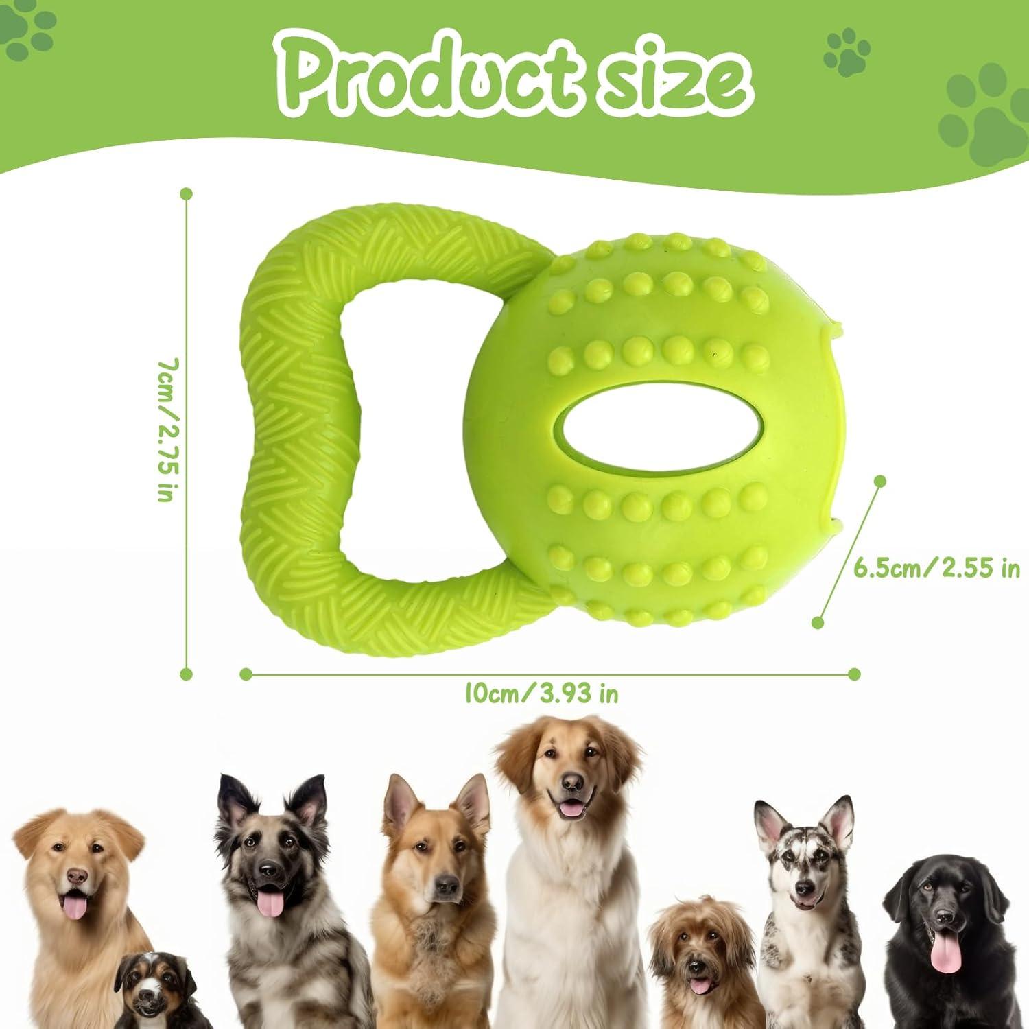 Juguete interactivo para perros BSpace - Bola dispensadora 10 cm