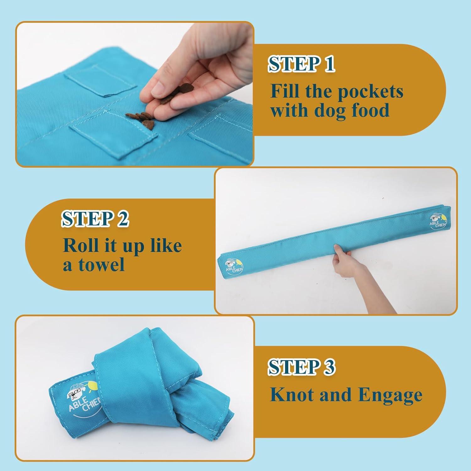 Juguete Snuffle para Perros Ablechien KL018 - 10 Bolsillos