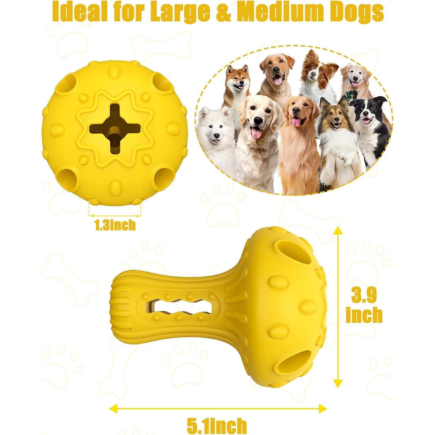 Juguete Interactivo para Perros KrauzPet 13cm Caucho Duradero