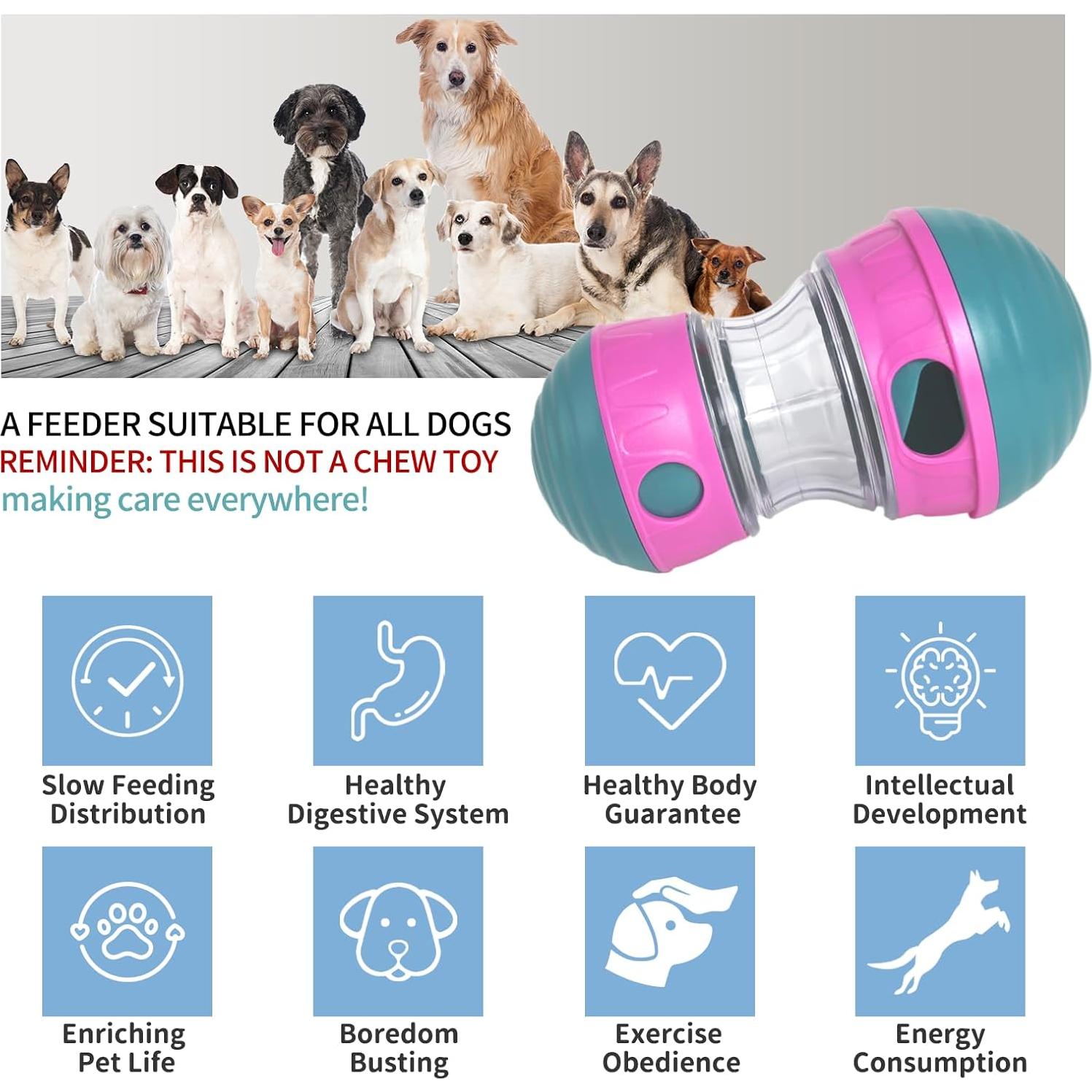 Juguete Interactivo para Perros AOEEKI DT001 Dispensador de Comida