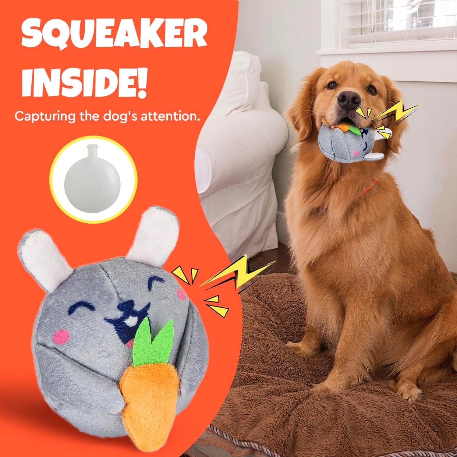 Conjunto de Juguetes de Peluche para Perros Globright G01