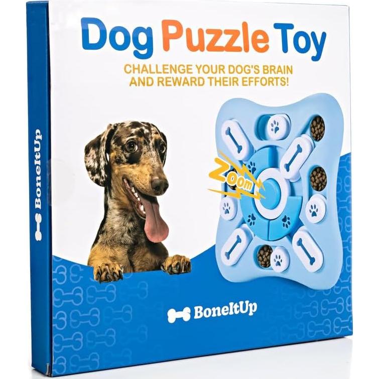 Juguete de rompecabezas interactivo para perros Boneitup 64.5x25.4cm