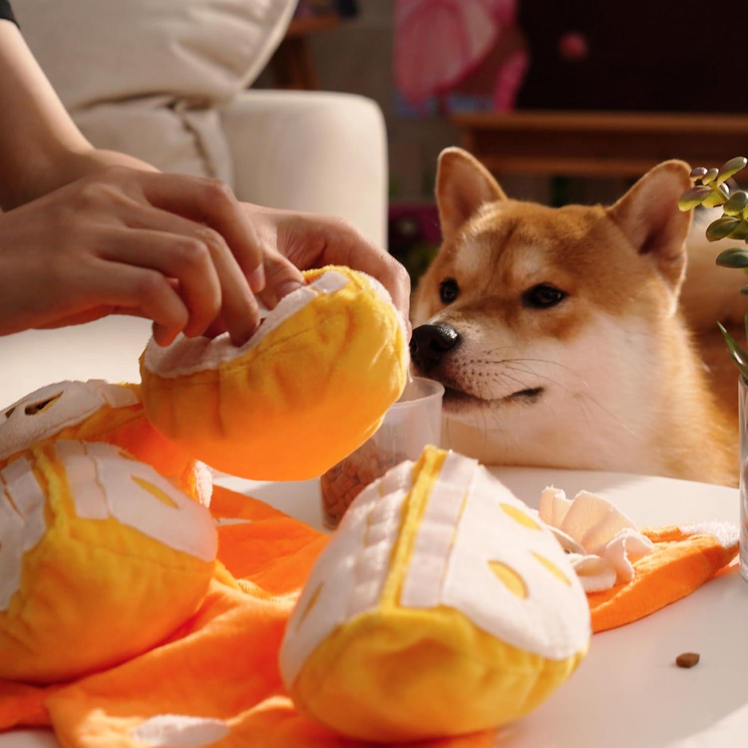 Juguete Interactivo para Perros Nocciola Mandarina 15cm