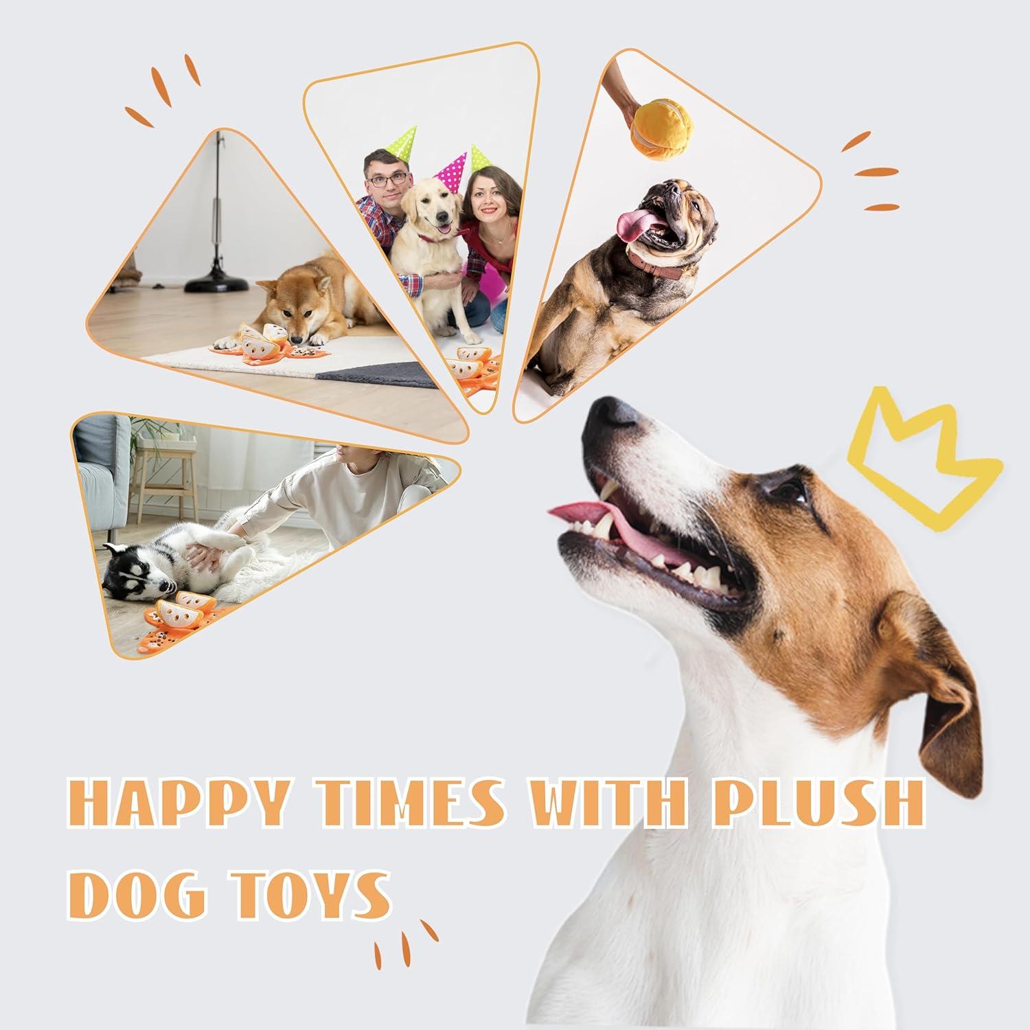 Juguete Interactivo para Perros Nocciola Mandarina 15cm