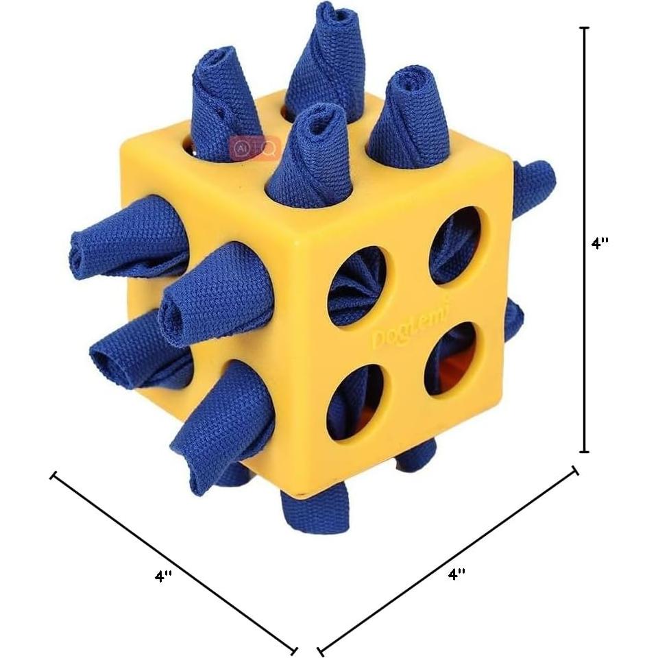 Juguete Interactivo para Perros Fossa Bola Snuffle Amarillo 10cm