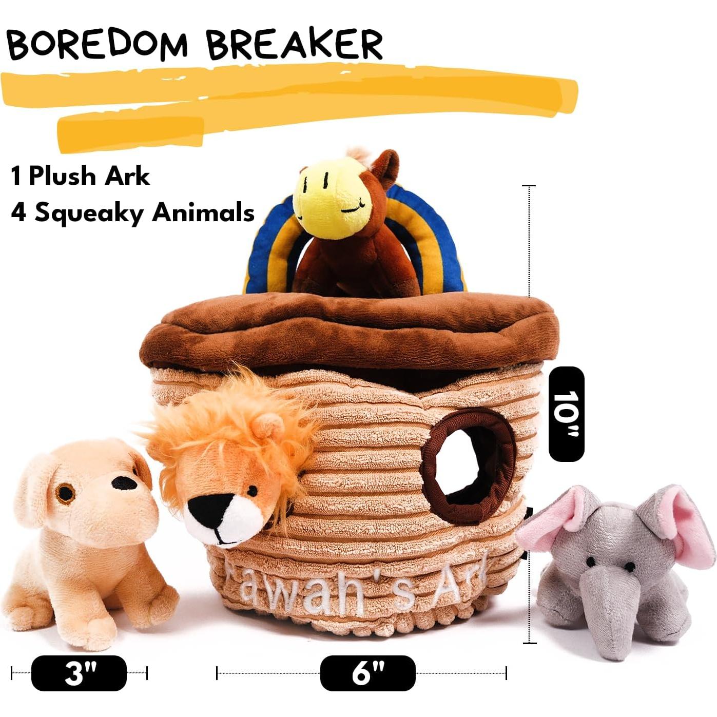 Juguete Interactivo para Perros CHEWFFON Arca de Noé 5 Piezas