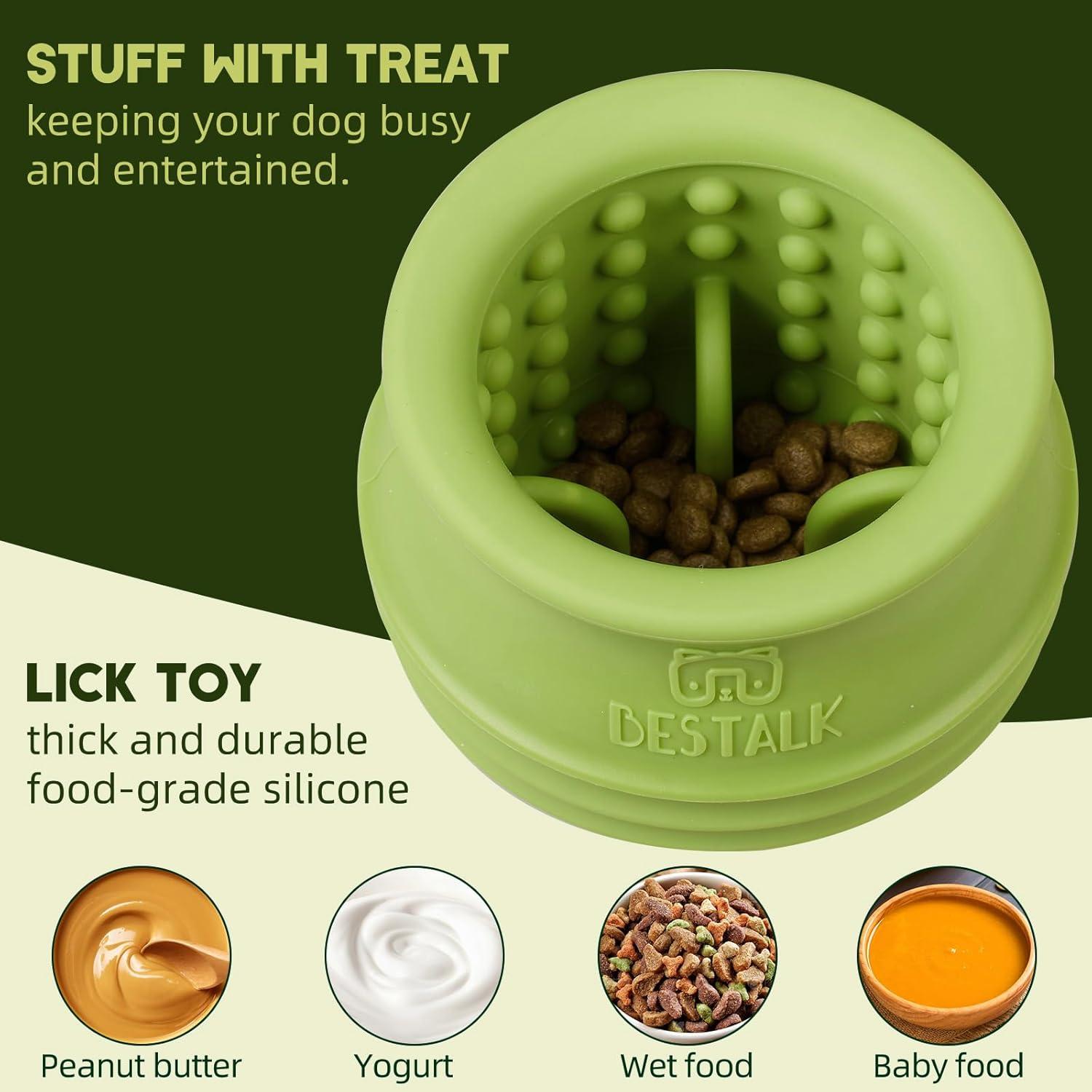 Juguete Interactivo para Perros Bestalk Verde S - Dispensador de Golosinas