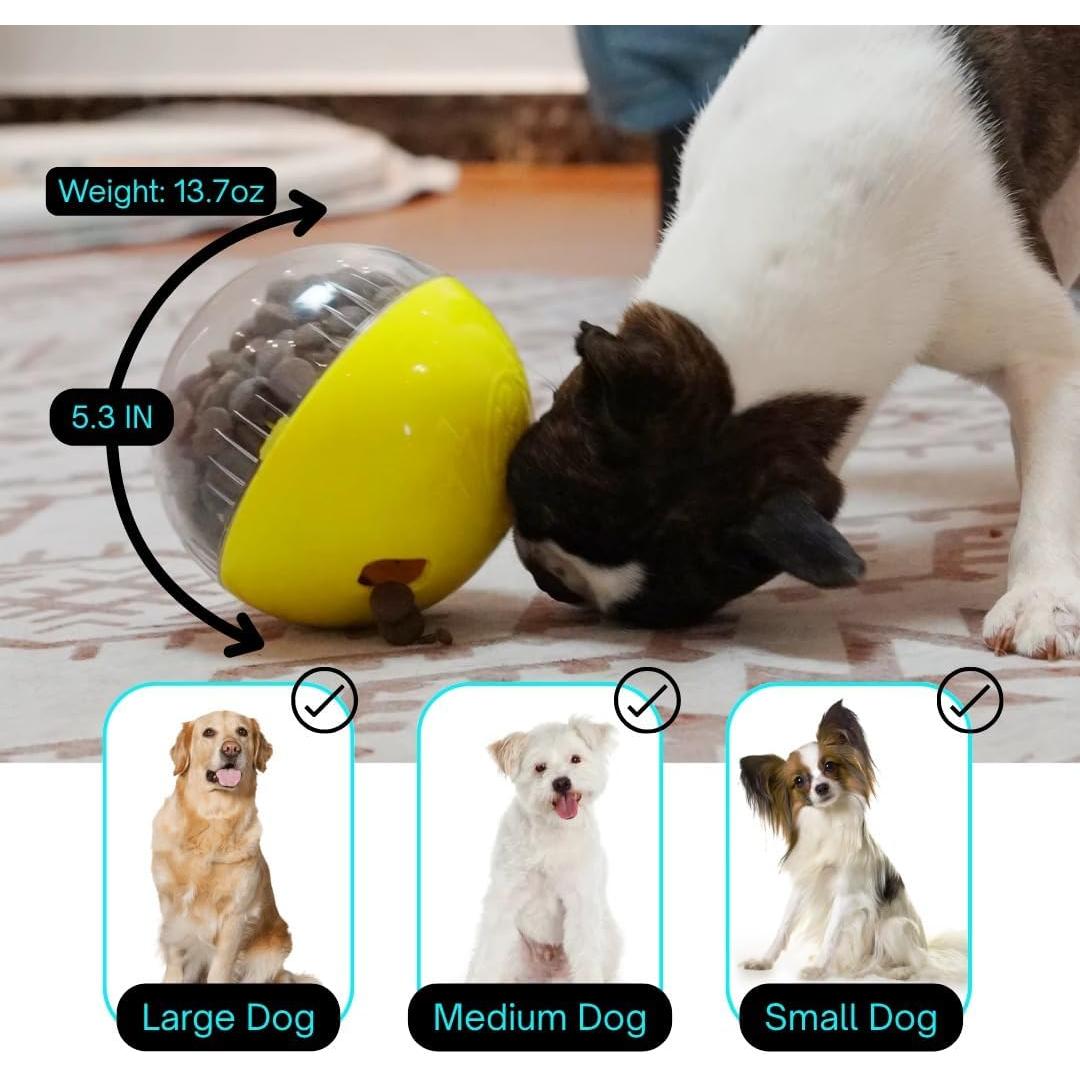 Juguete Interactivo para Perros Zntra - Bola Dispensadora de Golosinas