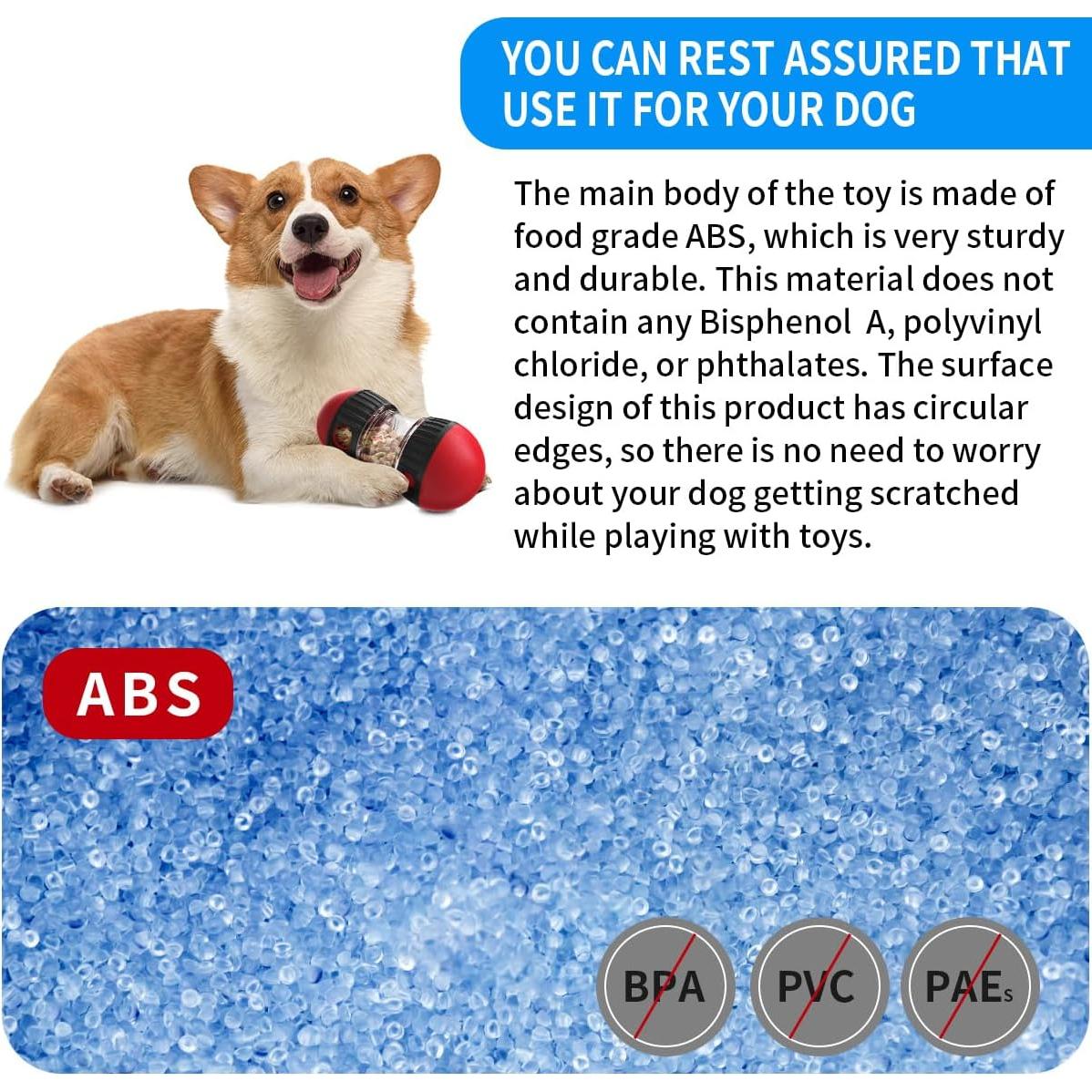 Juguete Dispensador de Golosinas para Perros Hurray - Comedero Lento Ajustable