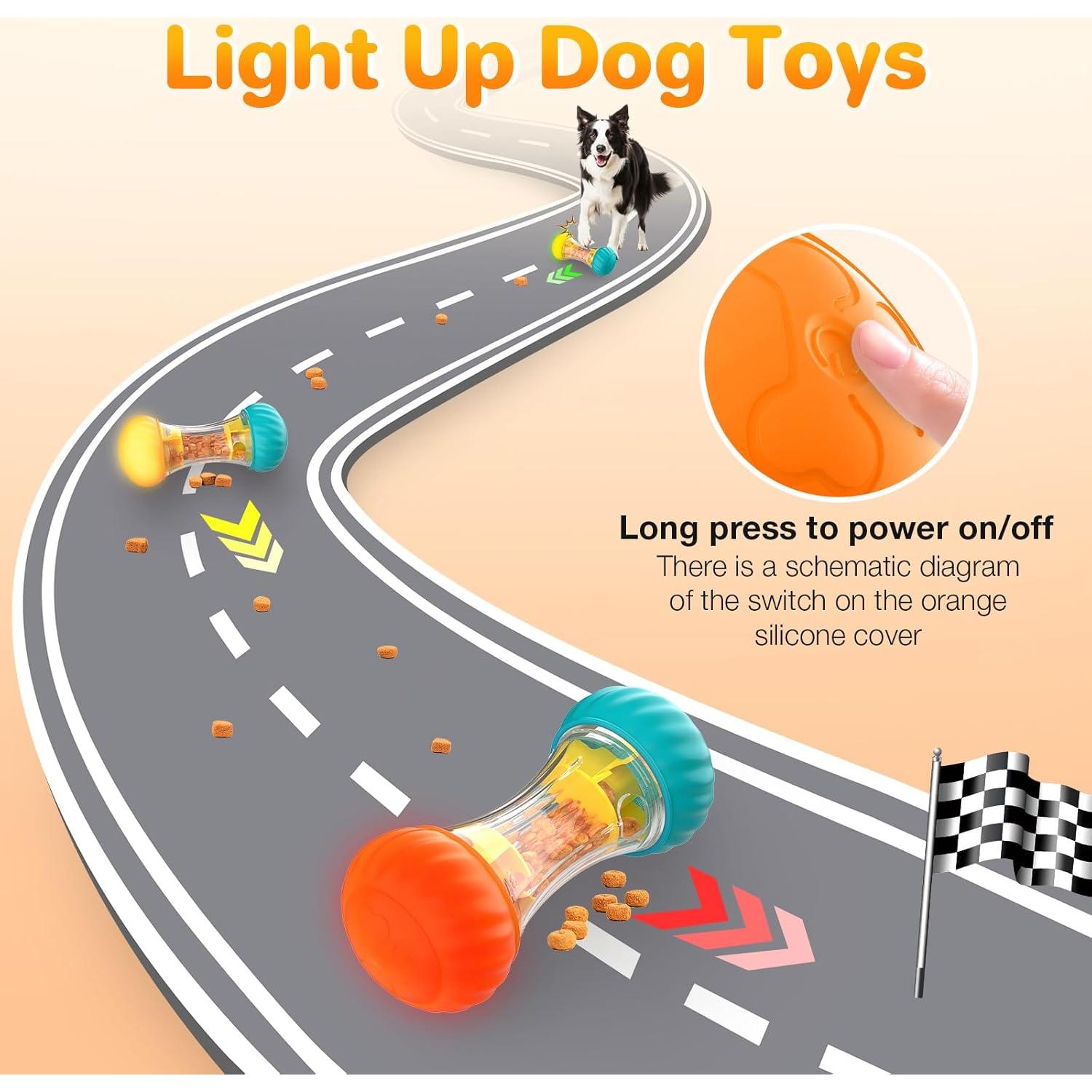 Juguete interactivo LED para perros Feycig LP006 - Estimulación mental