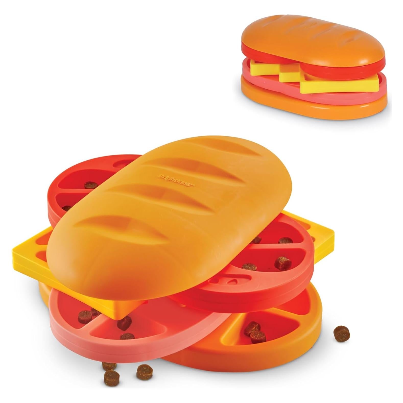 Rompecabezas de Golosinas para Perros Brightkins Pupstrami - 4 Capas