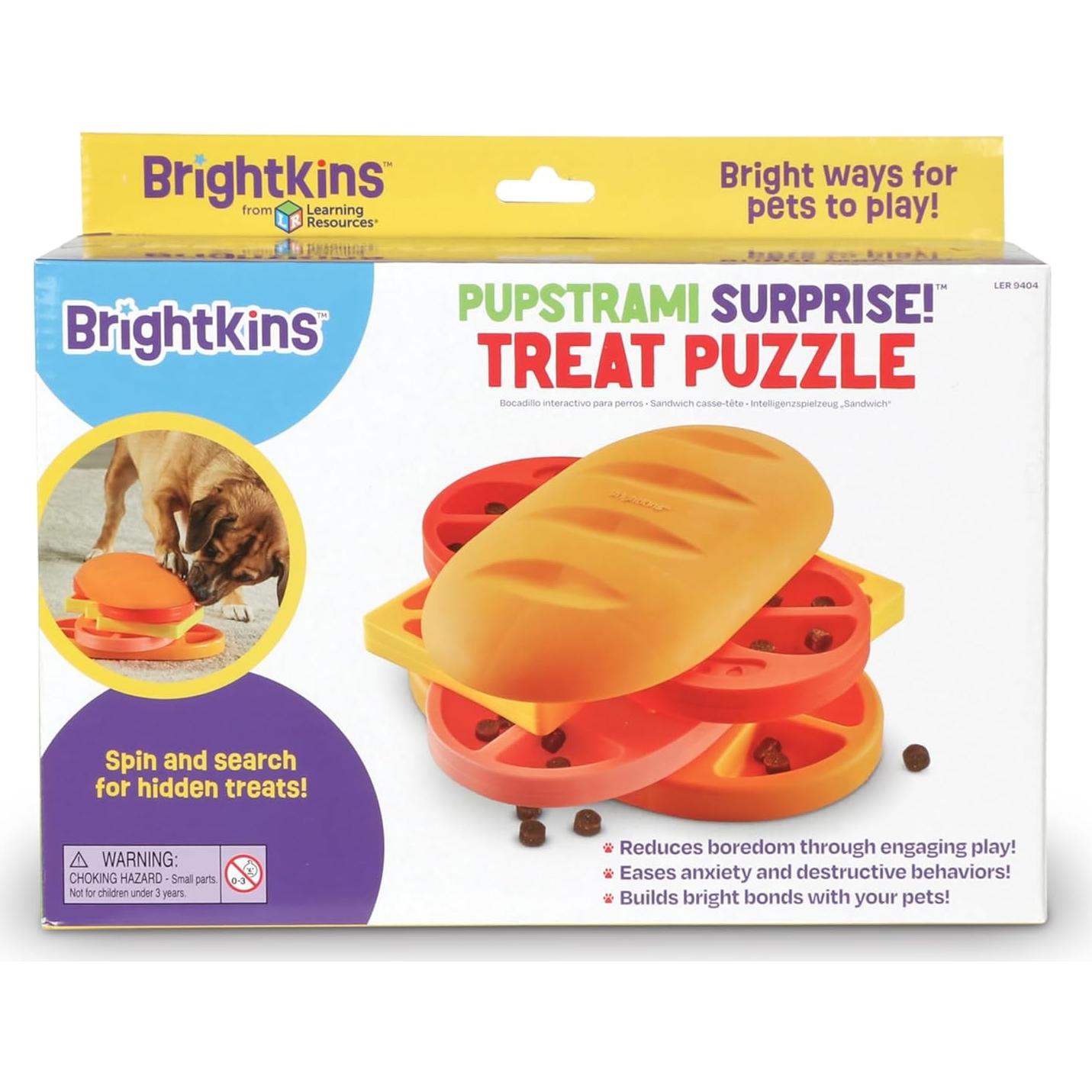 Rompecabezas de Golosinas para Perros Brightkins Pupstrami - 4 Capas