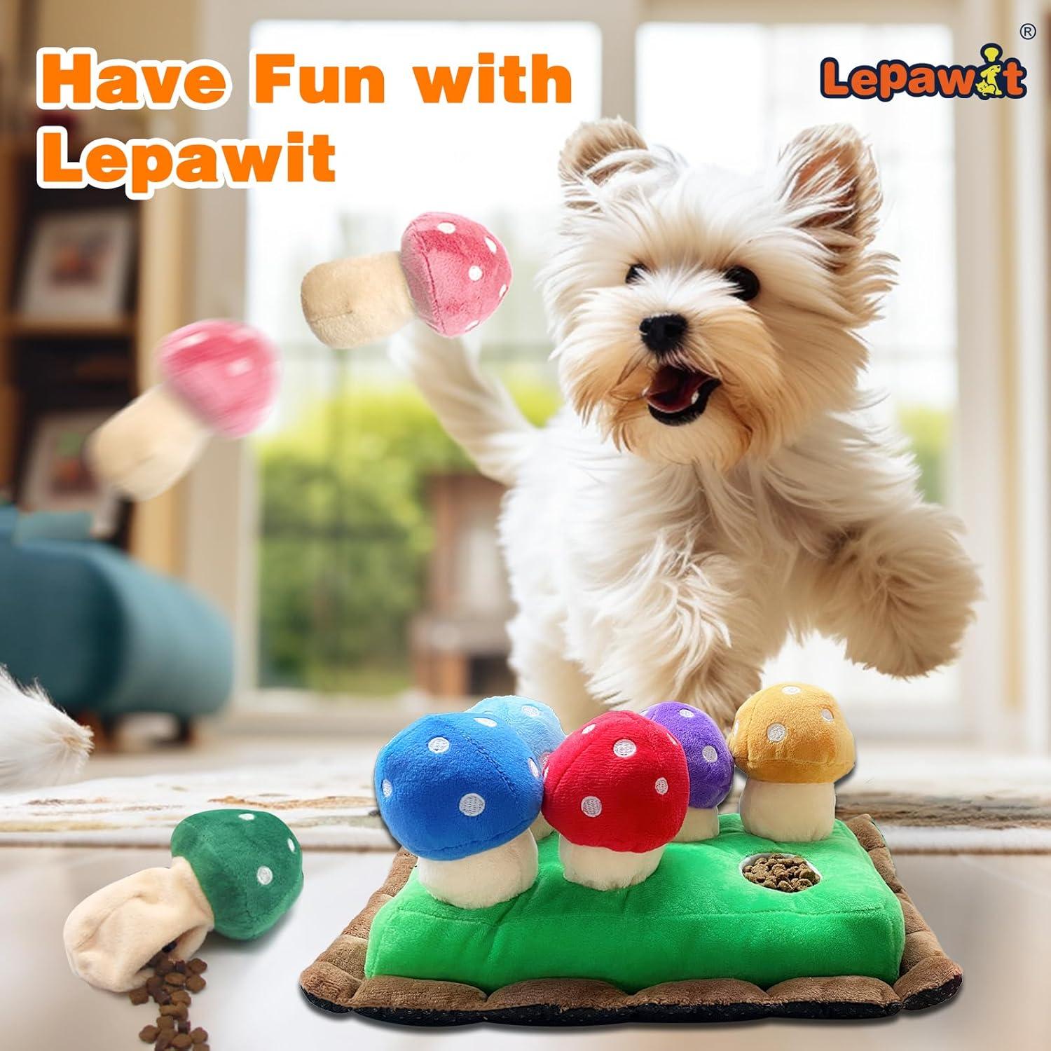 Juguetes Interactivos para Perros Lepawit - Escondite y Búsqueda