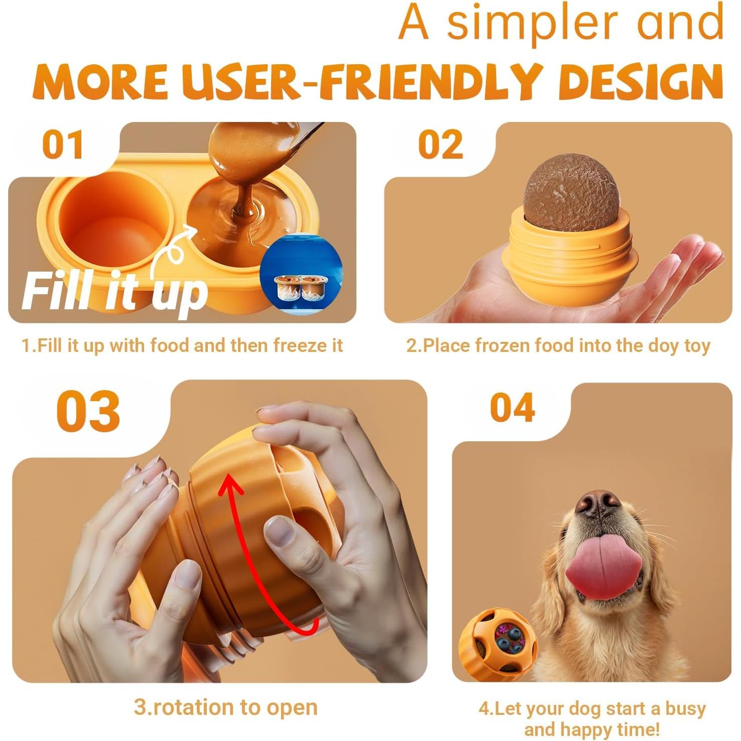 Juguete Interactivo para Perros Havit - Golosinas Congeladas 7.1cm