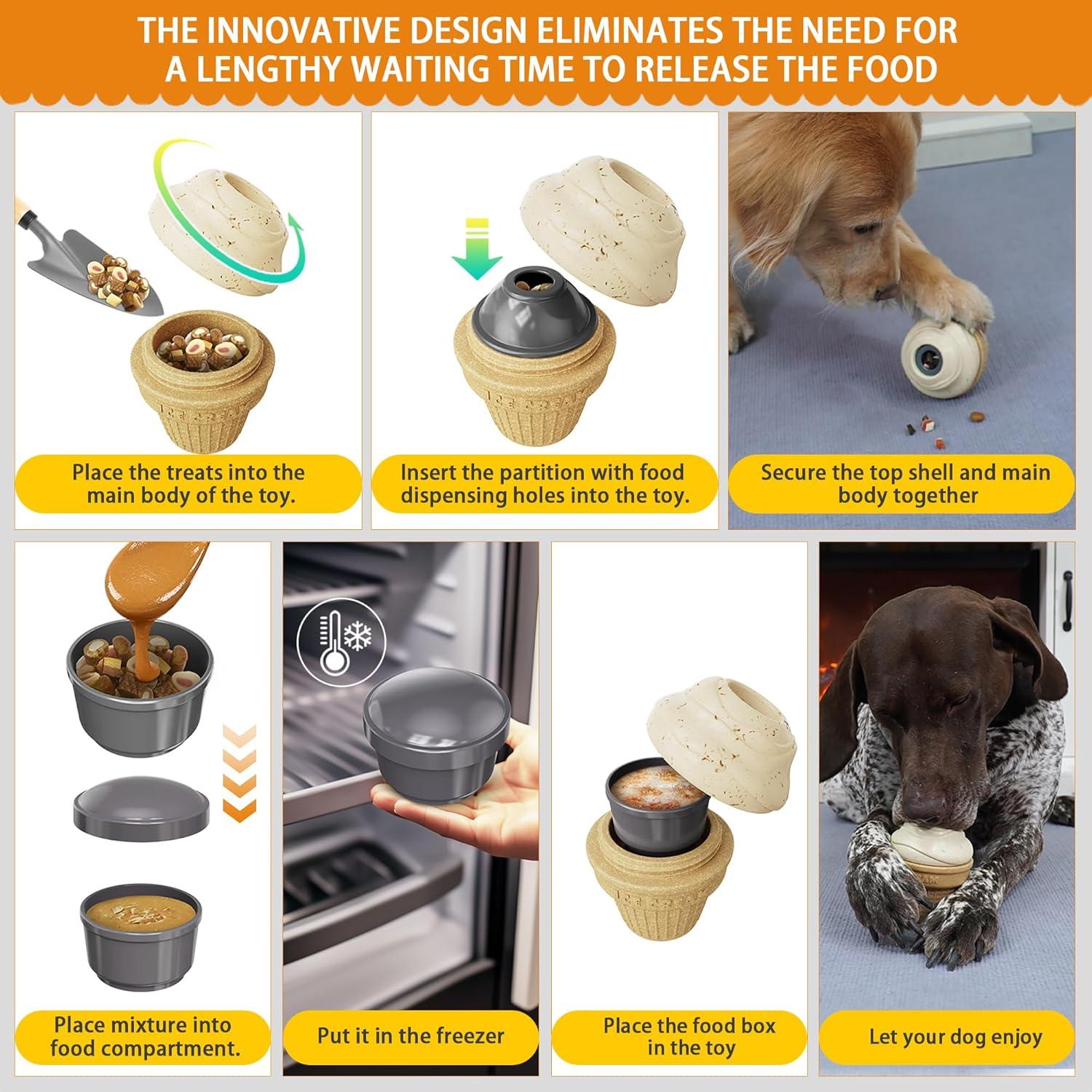 Dispensador de Golosinas Congeladas Iposcili para Perros Grandes