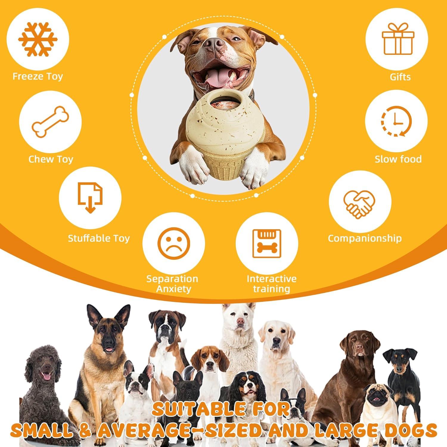 Dispensador de Golosinas Congeladas Iposcili para Perros Grandes