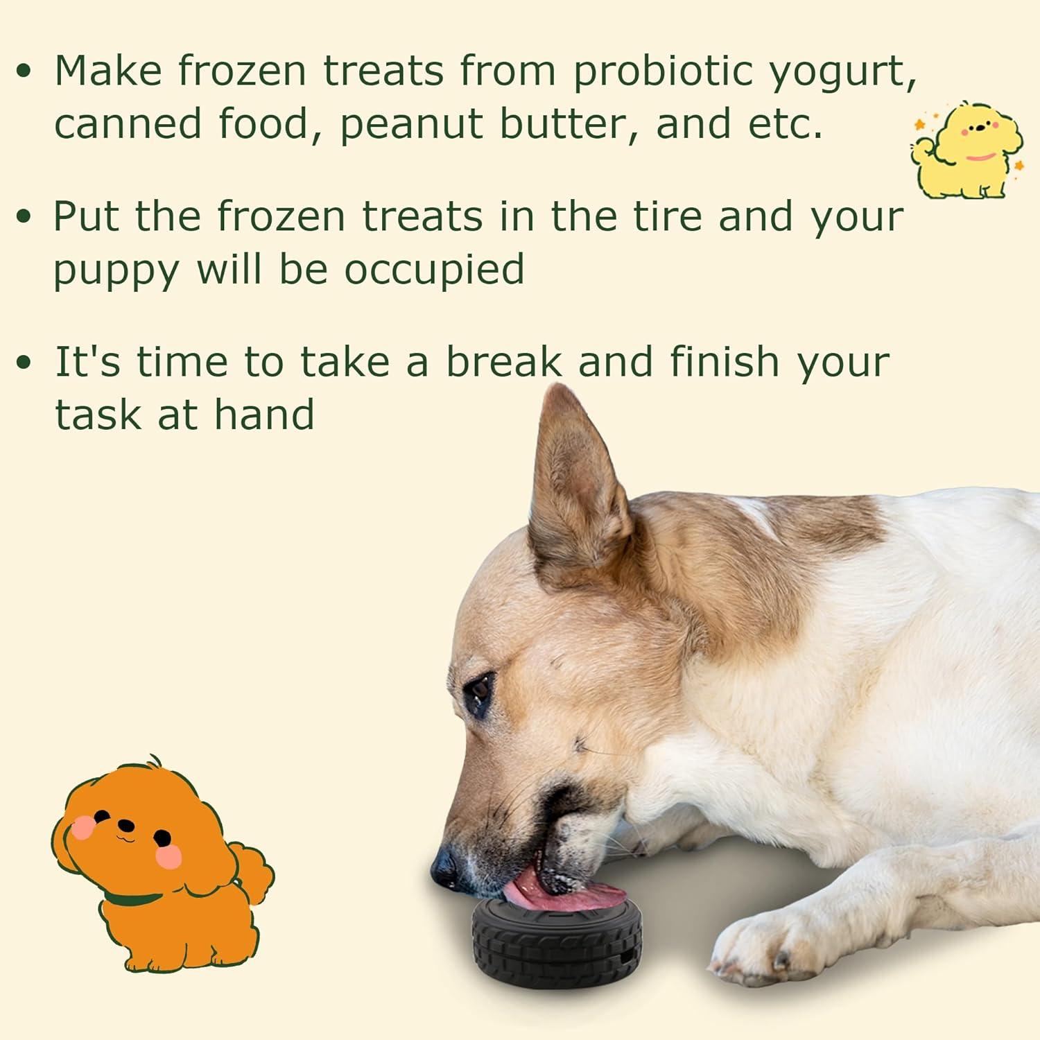 Juguete para Perros 3-en-1 PETFROH, Goma Natural, 11.99 cm