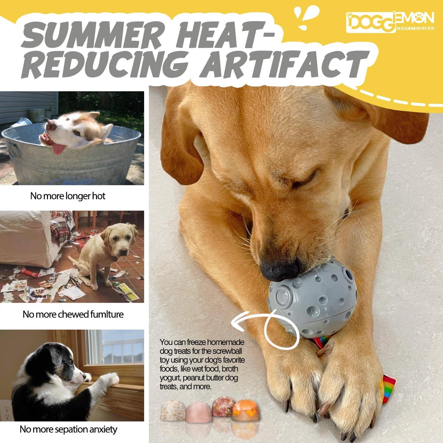 Juguete para Perros Masticadores Doggiemon Blanco 11x11cm