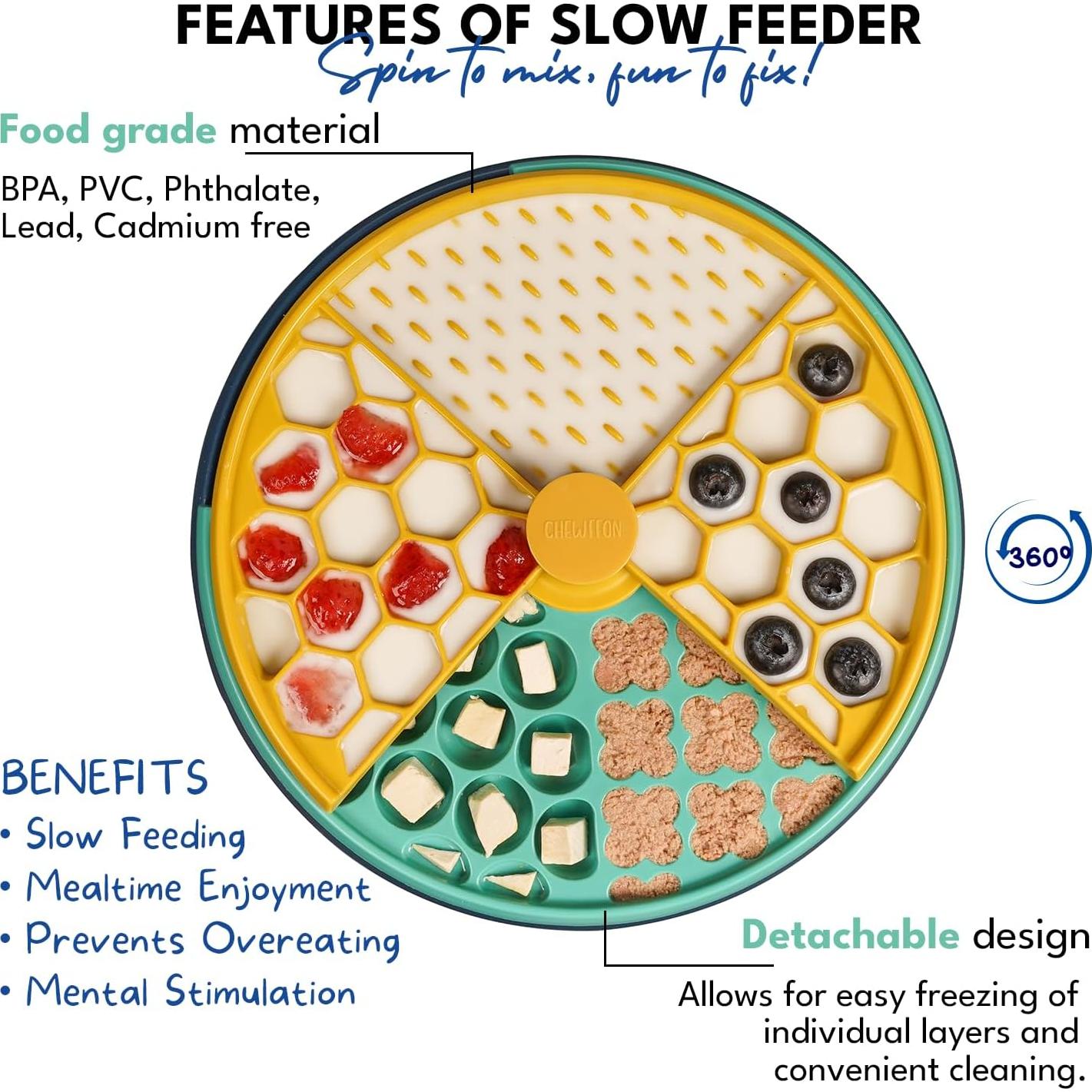 Juguete Interactivo Rompecabezas CHEWFFON 26.9cm para Perros