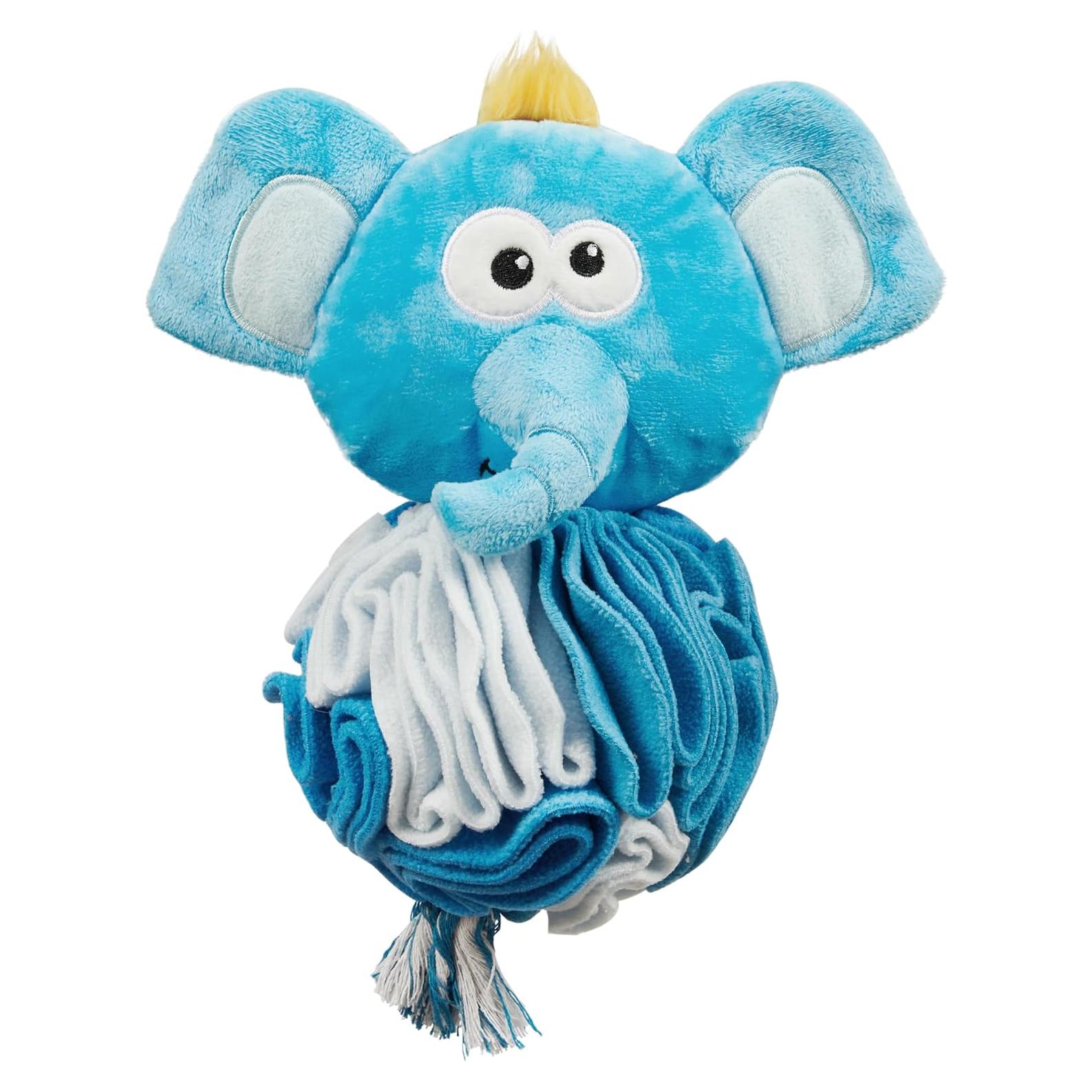 Bola de Snuffle de Peluche para Perros Outward Hound Elefante