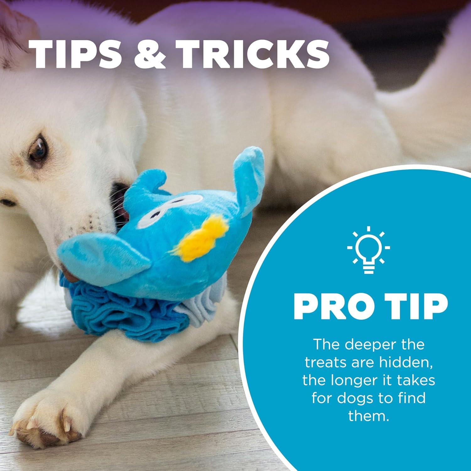 Bola de Snuffle de Peluche para Perros Outward Hound Elefante