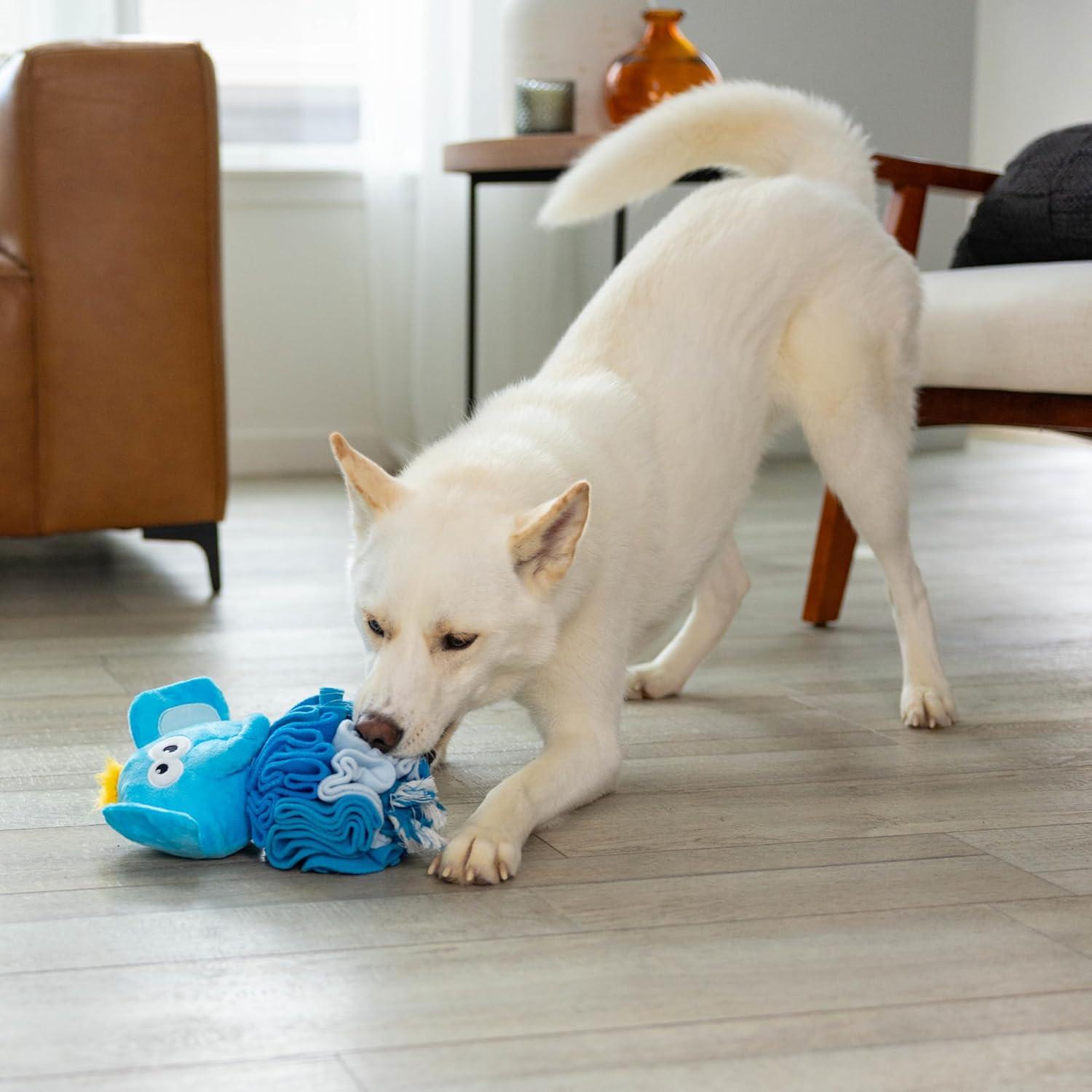 Bola de Snuffle de Peluche para Perros Outward Hound Elefante