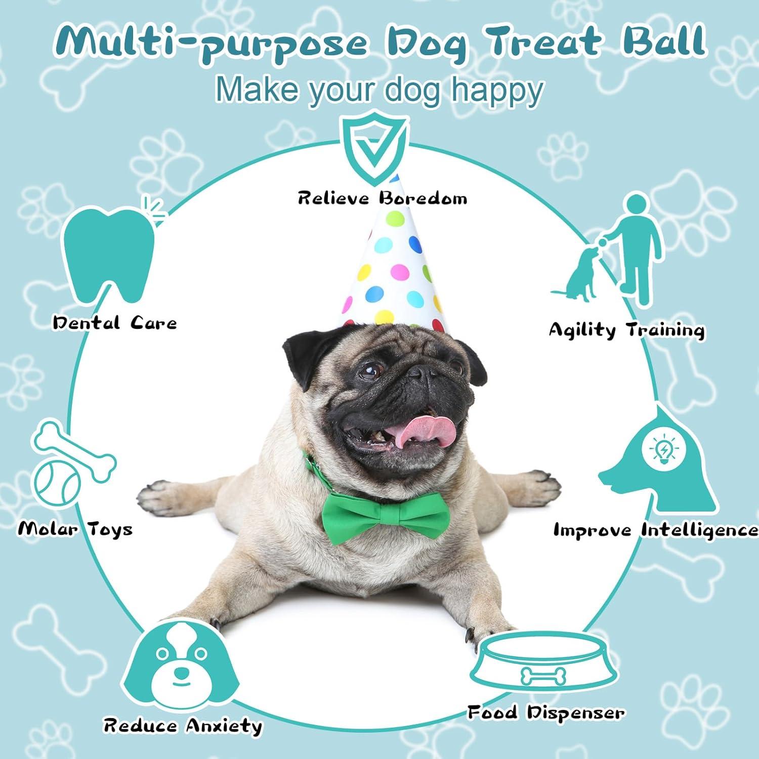 Pelota Interactiva para Perros APODESS 2.54cm Dispensadora de Golosinas