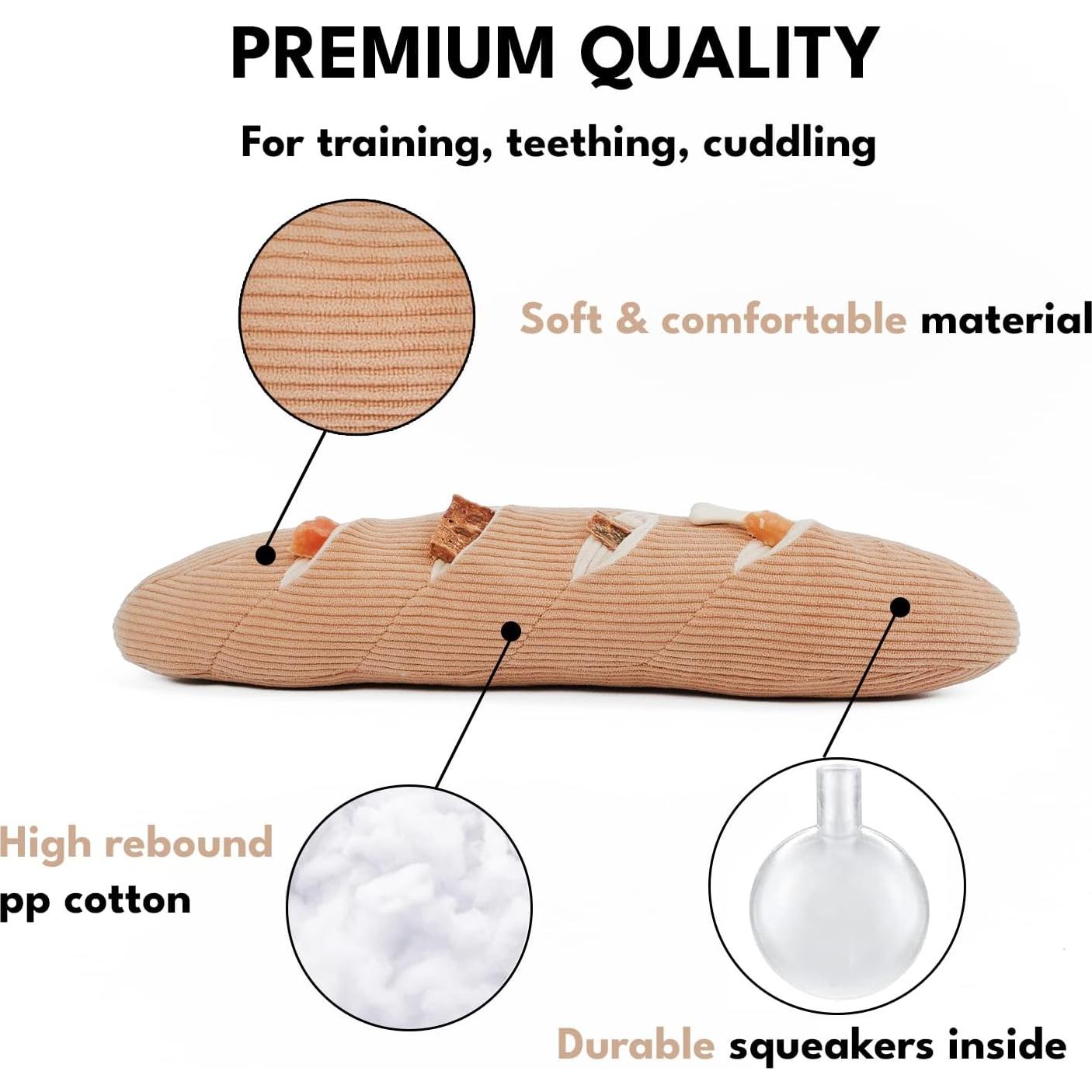 Juguete Interactivo para Perros CHEWFFON Baguette 36.83cm